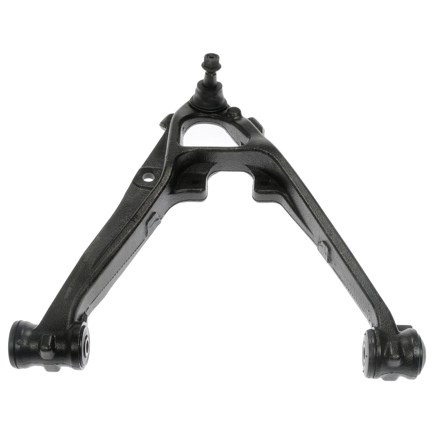 521-646 Front, Passenger Side, Lower Control Arm, OE Solutions Series - CONTROL ARM - Suspension Control Arm - L-Arm - A-Arm - This suspension control arm and ball joint assembly is a direct replacement for the original equipment on specific vehicle applications. An industry-leading evaluation process ensures a smooth ride, directional stability and predictable dynamics. - Cadillac 2014-07, Chevrolet 2016-07, GMC 2016-07 - Dorman 521-646 Front Passenger Side Lower Suspension Control Arm and Ball Joint Assembly Compatible with Select Cadillac / Chevrolet / GMC Models - Suspension Control Arm
