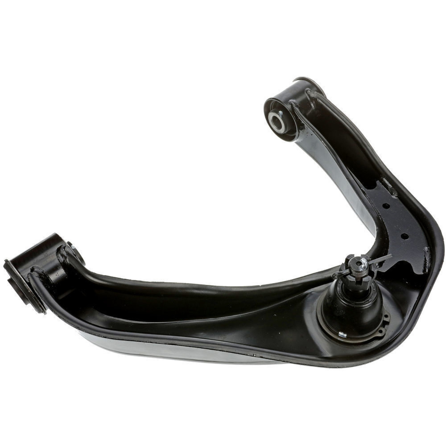 521-671 Front, Driver Side, Upper Control Arm, OE Solutions Series - CONTROL ARM - Suspension Control Arm - L-Arm - A-Arm - This suspension control arm and ball joint assembly is a direct replacement for the original equipment on specific vehicle applications. An industry-leading evaluation process ensures a smooth ride, directional stability and predictable dynamics. - Nissan 2022-05, Suzuki 2012-09 - Dorman 521-671 Front Driver Side Upper Suspension Control Arm and Ball Joint Assembly Compatible with Select Nissan / Suzuki Models - Suspension Control Arm