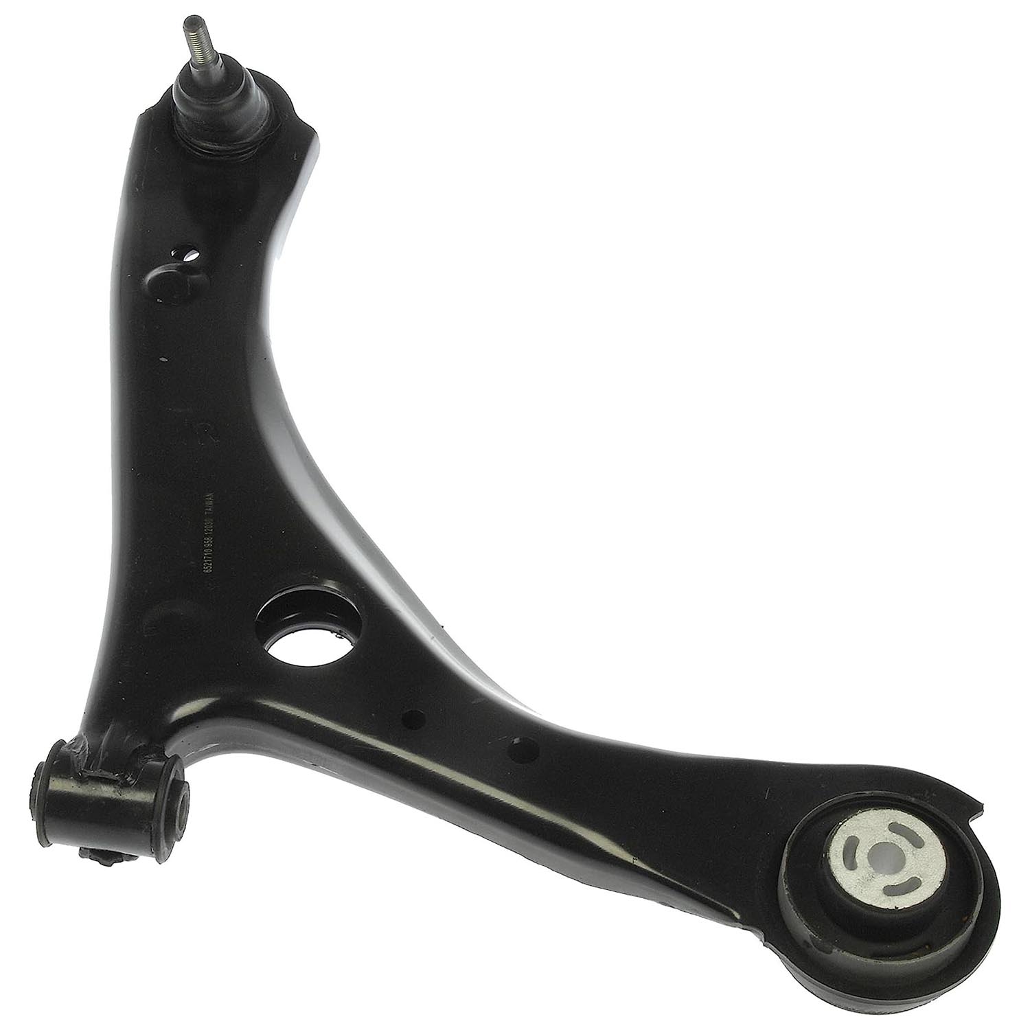 521-710 Front, Passenger Side, Lower Control Arm, OE Solutions Series - Control Arm - Suspension Control Arm - A-Arm - L-Arm - This suspension control arm and ball joint assembly is a direct replacement for the original equipment on specific vehicle applications. An industry-leading evaluation process ensures a smooth ride, directional stability and predictable dynamics. - Chrysler 2016-08, Dodge 2020-08, Ram 2015-12, Volkswagen 2014-09 - Dorman 521-710 Front Passenger Side Lower Suspension Control Arm and Ball Joint Assembly Compatible with Select Models - Suspension Control Arm