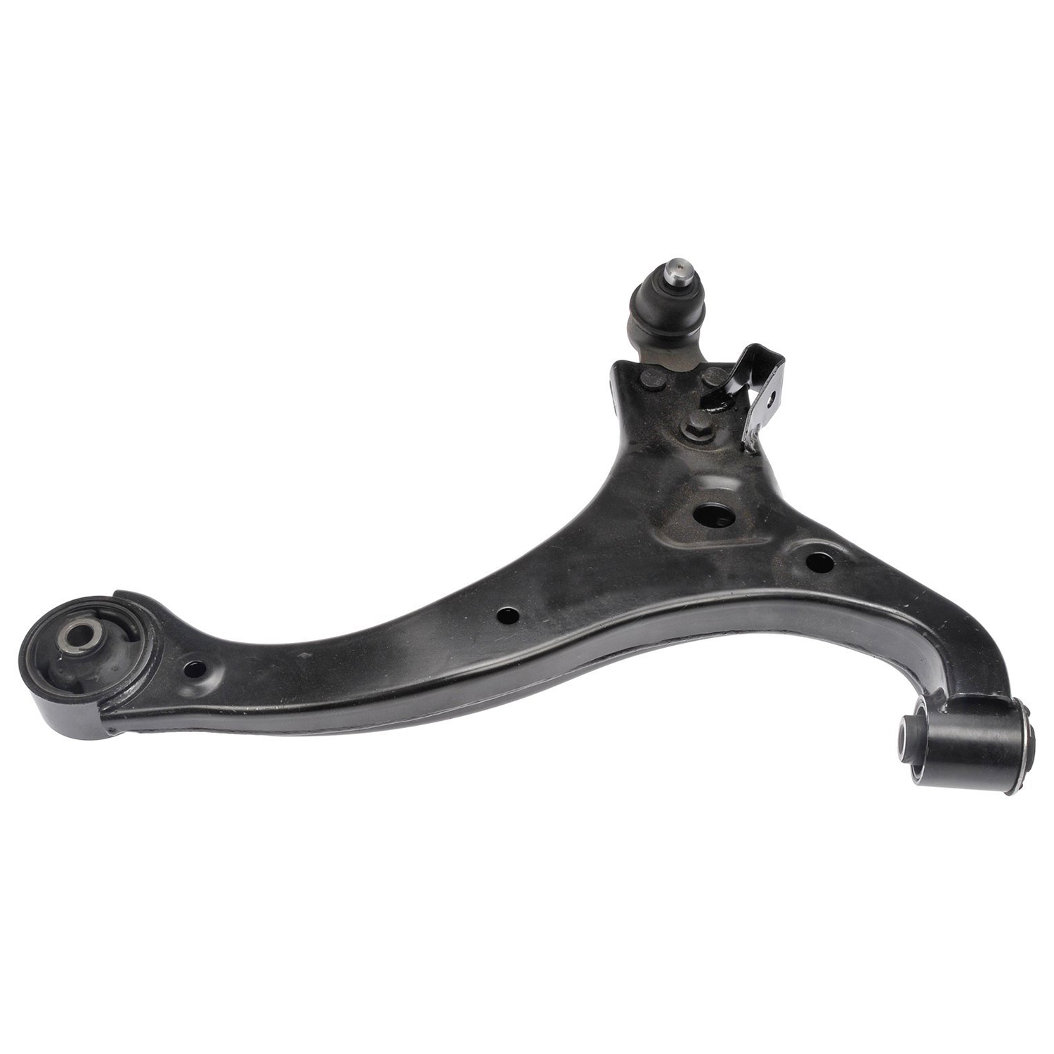 521-758 Front, Passenger Side, Lower Control Arm, OE Solutions Series - CONTROL ARM - Suspension Control Arm And Ball Joint Assembly - L-Arm - A-Arm - This suspension control arm and ball joint assembly is a direct replacement for the original equipment on specific vehicle applications. An industry-leading evaluation process ensures a smooth ride, directional stability and predictable dynamics. - Hyundai Veracruz 2012-07 - Dorman 521-758 Front Passenger Side Lower Suspension Control Arm and Ball Joint Assembly Compatible with Select Hyundai Models - Suspension Control Arm
