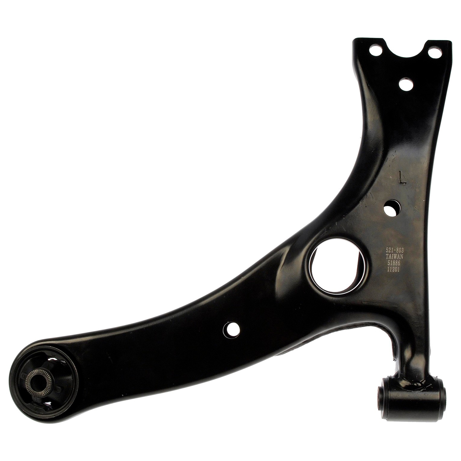 521-803 Front, Driver Side, Lower Control Arm, OE Solutions Series - CONTROL ARM - Suspension Control Arm - L-Arm - Suspension A-Arm - This suspension control arm is precision-engineered and rigorously tested to provide reliable replacement for the original equipment on specific vehicles. - Toyota Prius 2003-01 - Dorman 521-803 Front Driver Side Lower Suspension Control Arm Compatible with Select Toyota Models - Suspension Control Arm