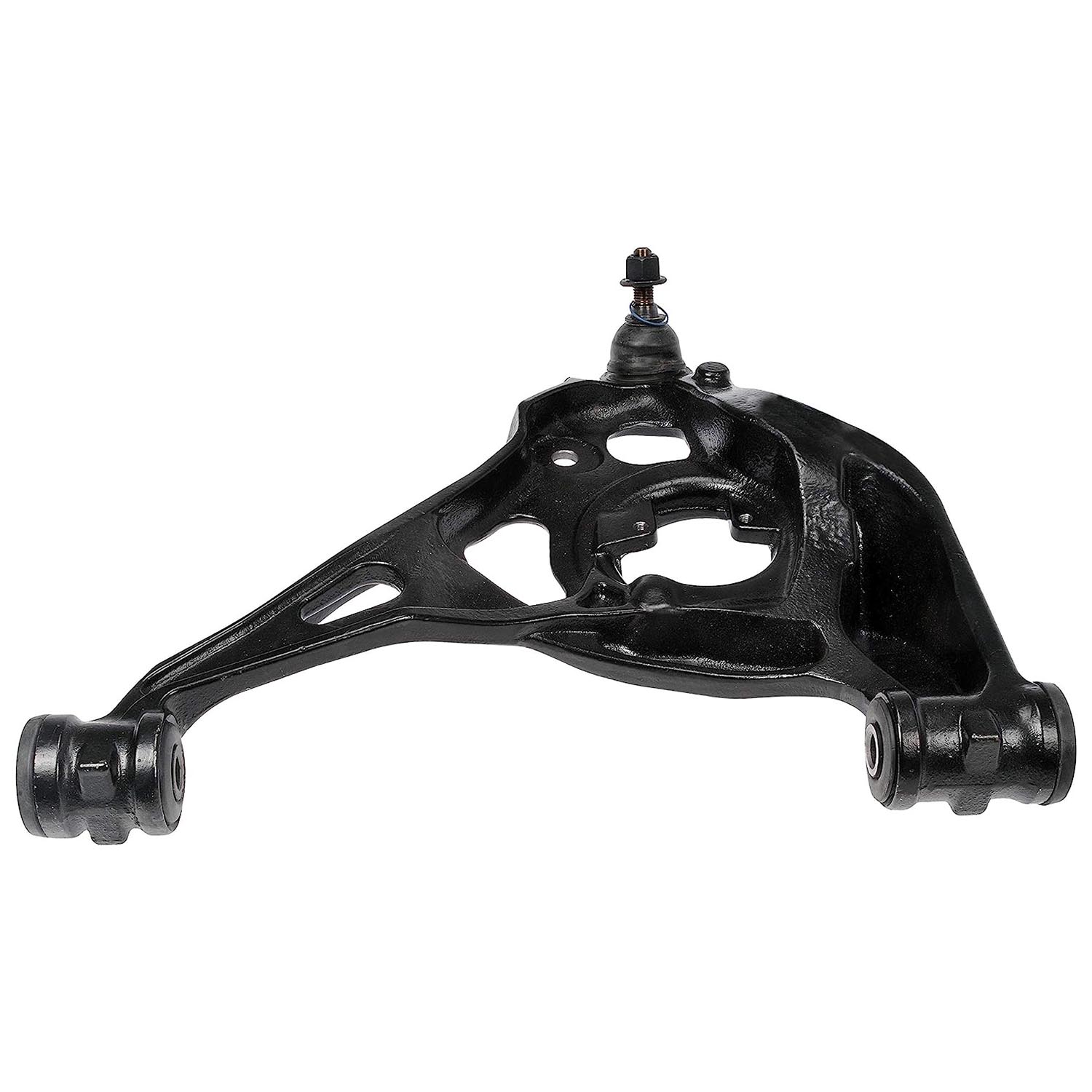 521-921 Front, Driver Side, Lower Control Arm, OE Solutions Series - CONTROL ARM - Suspension Control Arm - L-Arm - A-Arm - This suspension control arm and ball joint assembly is a direct replacement for the original equipment on specific vehicle applications. An industry-leading evaluation process ensures a smooth ride, directional stability and predictable dynamics. - Chevrolet 2022-03, GMC 2022-03 - Dorman 521-921 Front Driver Side Lower Suspension Control Arm and Ball Joint Assembly Compatible with Select Chevrolet/GMC Models - DORMAN Control Arm for Ford - Suspension Control Arm