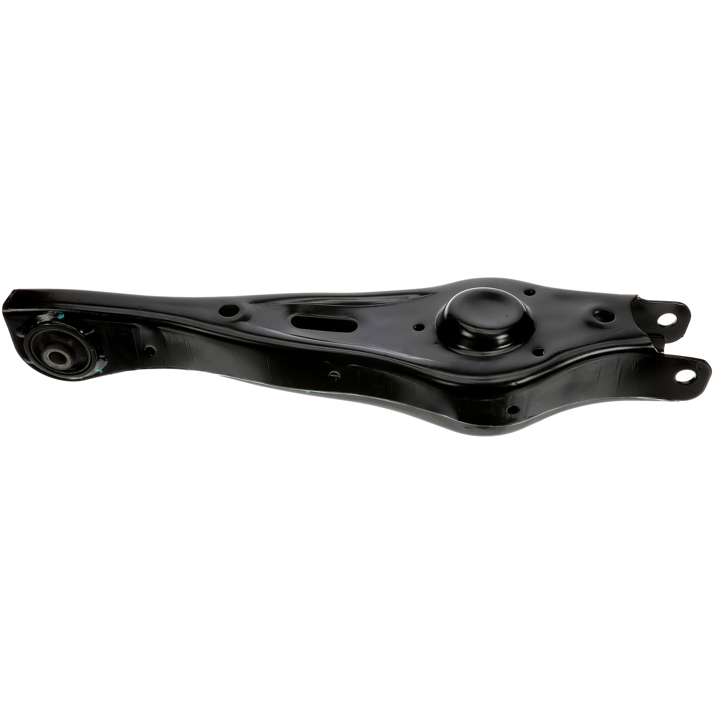 522-171 Rear, Driver or Passenger Side, Lower, Rearward Control Arm, OE Solutions Series - CONTROL ARM - Suspension Control Arm - L-Arm - Suspension A-Arm - This suspension control arm is precision-engineered and rigorously tested to provide reliable replacement for the original equipment on specific vehicles. - Hyundai Santa Fe 2012-07, Hyundai Veracruz 2012-07, Kia Borrego 2011-09, Kia Sorento 2013-11 - Suspension Control Arm