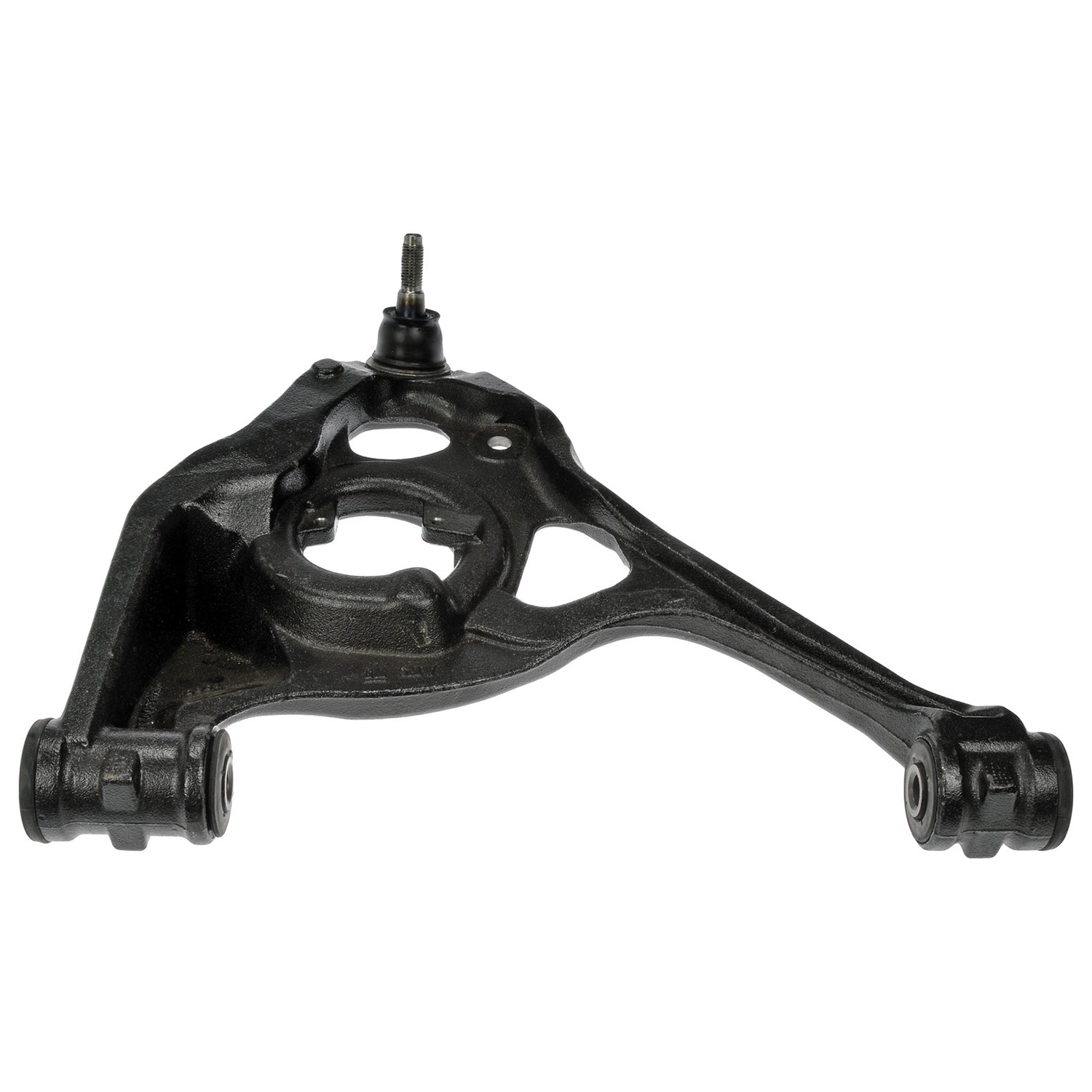 522-212 Front, Passenger Side, Lower Control Arm, OE Solutions Series - CONTROL ARM - Suspension Control Arm - L-Arm - A-Arm - This suspension control arm and ball joint assembly is a direct replacement for the original equipment on specific vehicle applications. An industry-leading evaluation process ensures a smooth ride, directional stability and predictable dynamics. - Chevrolet 2014-03, GMC 2014-03 - Suspension Control Arm
