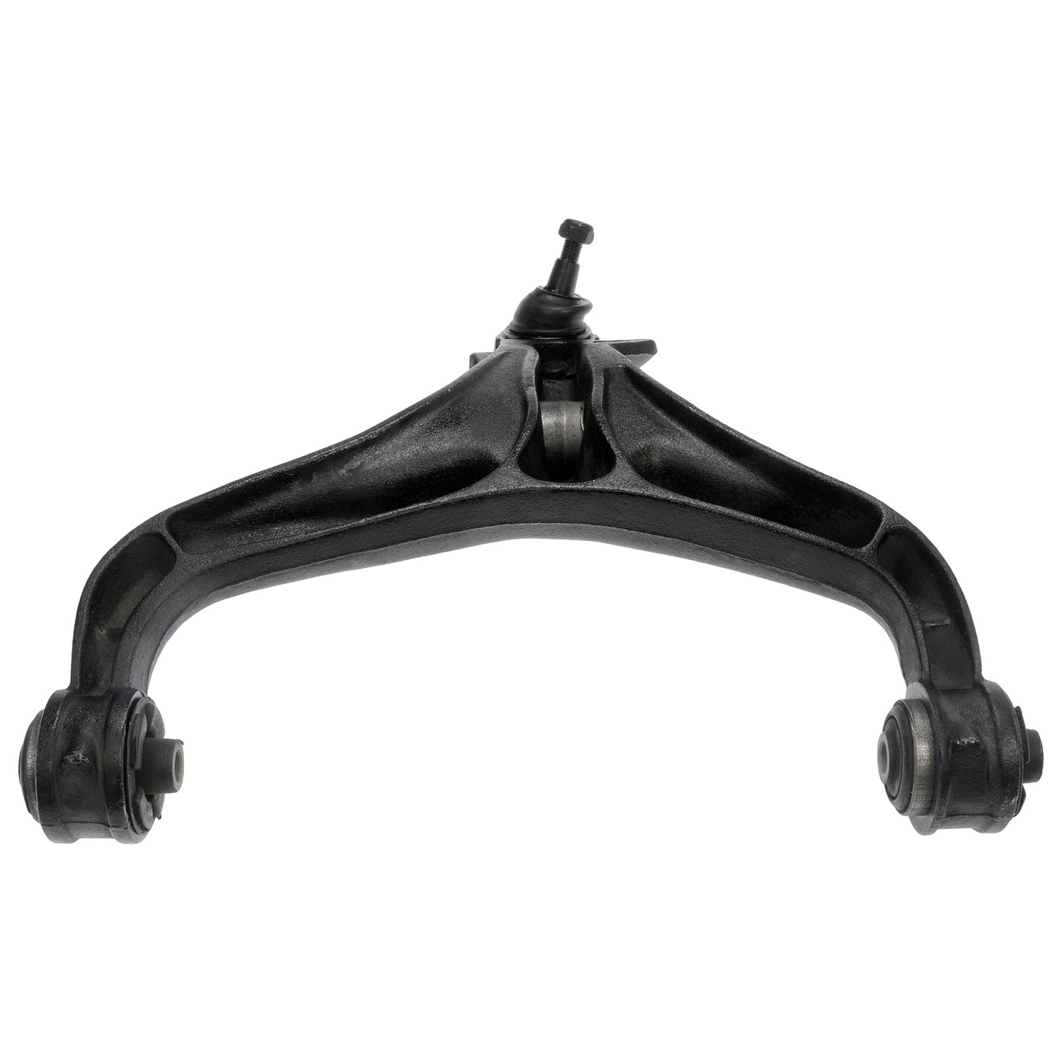 522-465 Front, Driver Side, Lower Control Arm, OE Solutions Series - CONTROL ARM - Suspension Control Arm - A-Arm - L-Arm - This suspension control arm and ball joint assembly is a direct replacement for the original equipment on specific vehicle applications. An industry-leading evaluation process ensures a smooth ride, directional stability and predictable dynamics. - Dodge Nitro 2012-07, Jeep Liberty 2013-08 - Suspension Control Arm