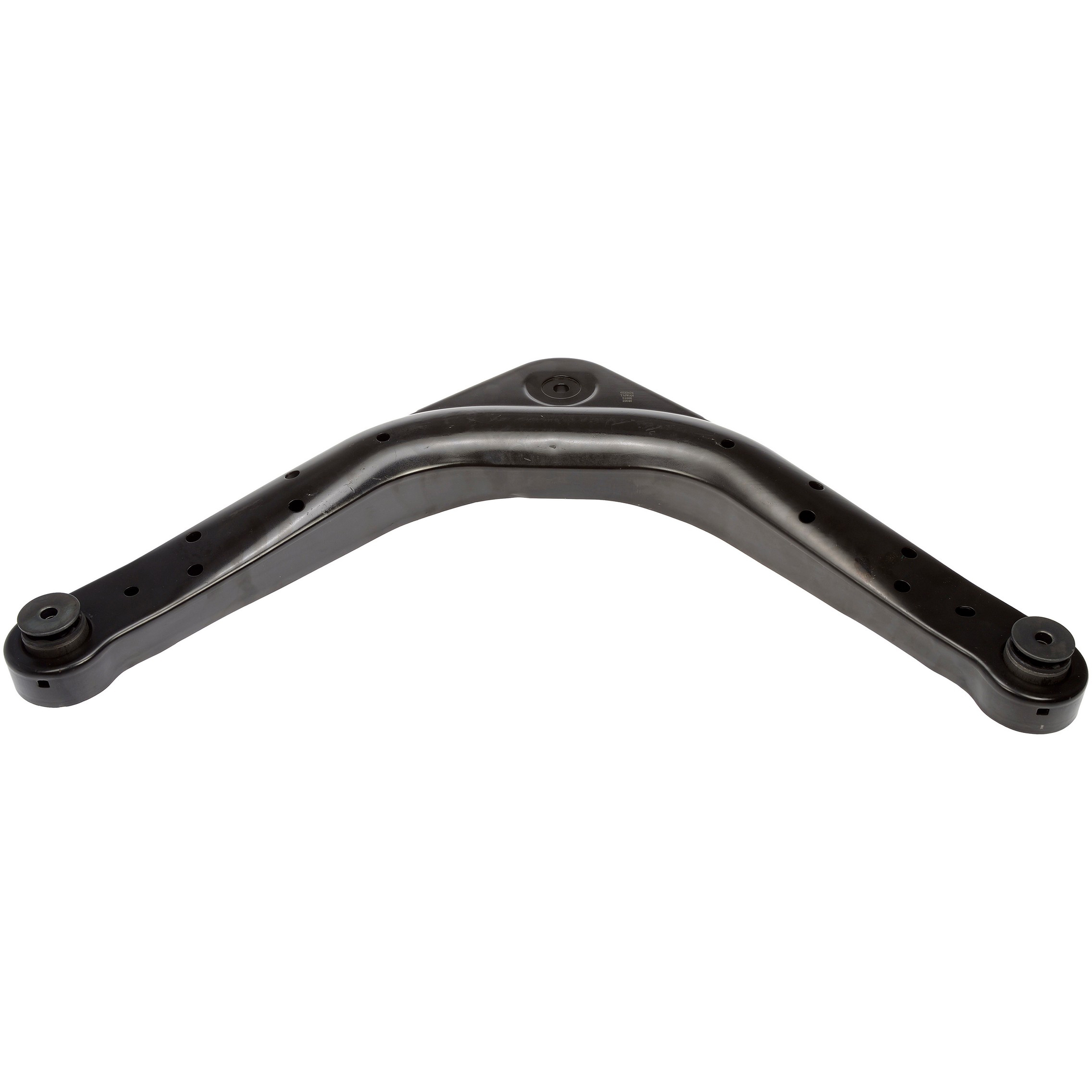 522-476 Rear, Driver or Passenger Side, Center Control Arm, OE Solutions Series - CONTROL ARM - Suspension Control Arm - L-Arm - Suspension A-Arm - This suspension control arm is designed to match the fit, function and performance of the original equipment manufacturer's latest version on specified 2004-99 Jeep Grand Cherokee SUVs. Please note this control arm and the orientation of its integrated bushing are designed to precisely match the arm that was redesigned by the original equipment manufacturer. Check the product details to ensure you order the correct control arm for your application and do not attempt to modify the orientation of the bushing on this control arm, which has been manufactured to exacting specifications for a seamless installation. - Jeep Grand Cherokee 2004-99 - Dorman 522-476 Rear Center Suspension Control Arm Compatible with Select Jeep Models - Suspension Control Arm