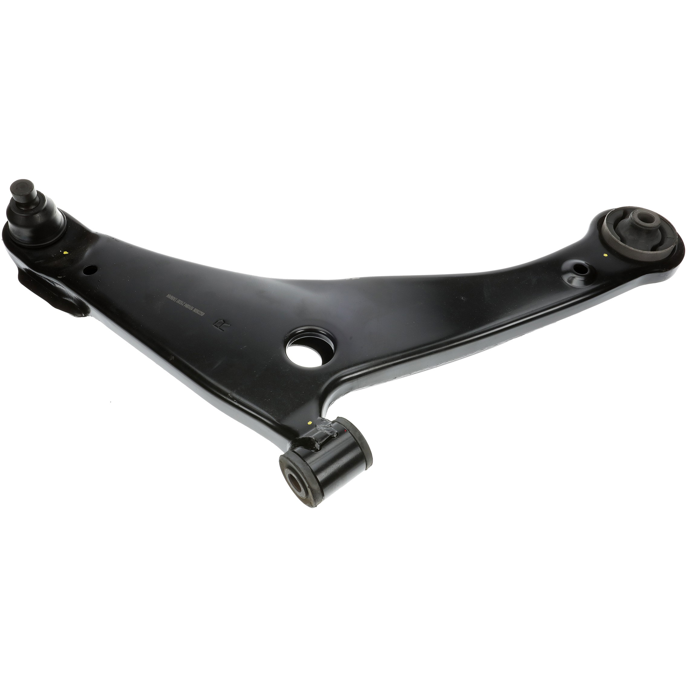 522-606 Front, Passenger Side, Lower Control Arm, OE Solutions Series - CONTROL ARM - Suspension Control Arm - L-Arm - A-Arm - This suspension control arm and ball joint assembly is a direct replacement for the original equipment on specific vehicle applications. An industry-leading evaluation process ensures a smooth ride, directional stability and predictable dynamics. - Mitsubishi Endeavor 2011-04 - Dorman 522-606 Front Passenger Side Lower Suspension Control Arm and Ball Joint Assembly Compatible with Select Mitsubishi Models - Suspension Control Arm