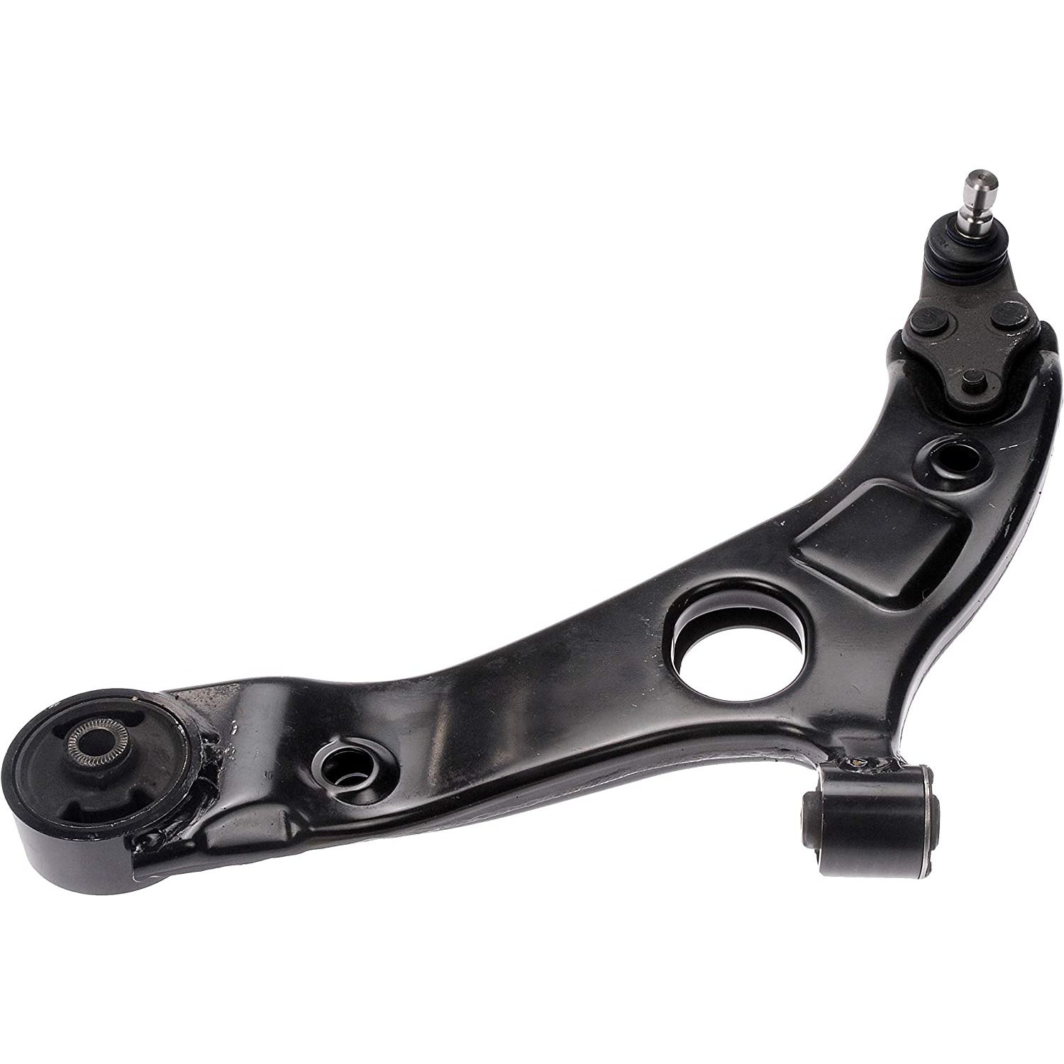 522-967 Front, Driver Side, Lower Control Arm, OE Solutions Series - CONTROL ARM - Suspension Control Arm - A-Arm - L-Arm - This suspension control arm and ball joint assembly is a direct replacement for the original equipment on specific vehicle applications. An industry-leading evaluation process ensures a smooth ride, directional stability and predictable dynamics. - Hyundai 2014-11, Kia 2016-11 - Dorman 522-967 Front Driver Side Lower Suspension Control Arm and Ball Joint Assembly Compatible with Select Hyundai/Kia Models