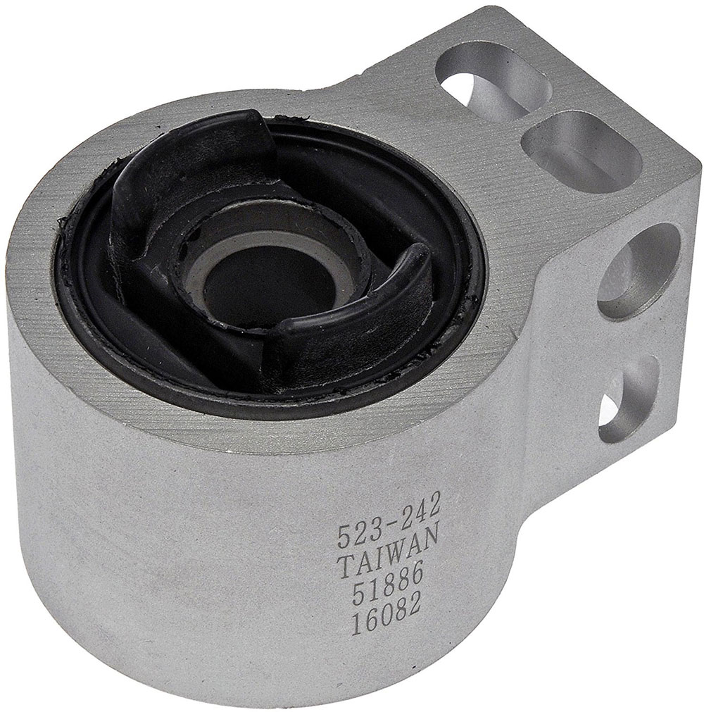 523-242 Front, Driver or Passenger Side, Lower, Rearward Control Arm Bushing OE Solutions Series, Sold individually - Control Arm Bushing - Suspension Control Arm Bushing - This suspension control arm bushing is precision-engineered and rigorously tested to provide reliable replacement for the original equipment on specific vehicles. - Chevrolet 2012-03, Pontiac 2010-05, Saab 2011-03, Saturn 2009-07 - Dorman 523-242 Front Lower Rearward Suspension Control Arm Bushing Compatible with Select Models - Suspension Control Arm Bushing
