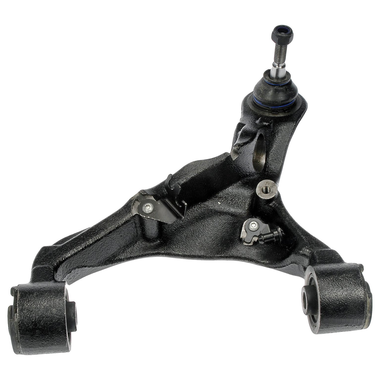 524-070 Front, Passenger Side, Upper Control Arm, OE Solutions Series - CONTROL ARM - Suspension Control Arm - A-Arm - L-Arm - This suspension control arm and ball joint assembly is a direct replacement for the original equipment on specific vehicle applications. An industry-leading evaluation process ensures a smooth ride, directional stability and predictable dynamics. - Land Rover Range Rover Sport 2009-06 - Suspension Control Arm