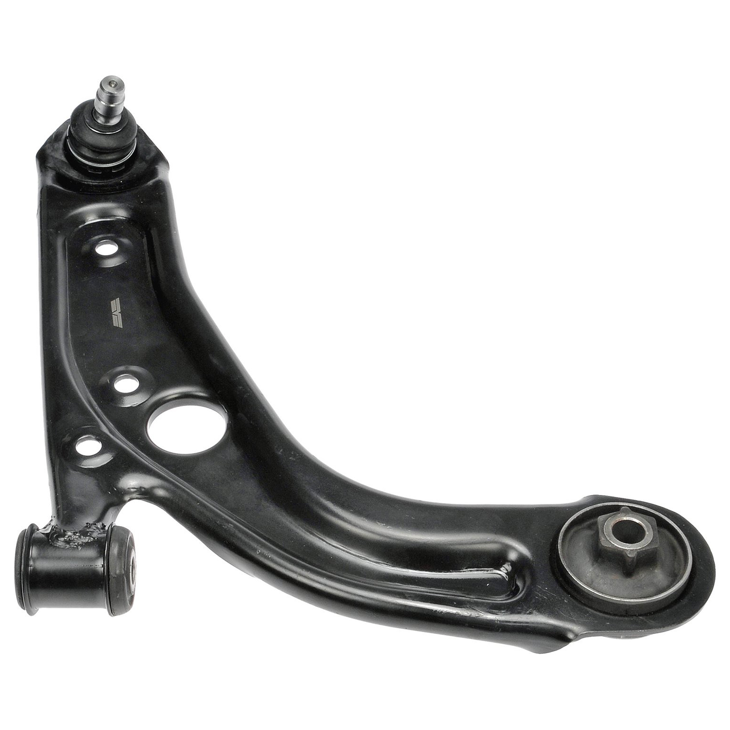 524-090 Front, Passenger Side, Lower Control Arm, OE Solutions Series - CONTROL ARM - Suspension Control Arm - L-Arm - A-Arm - This suspension control arm and ball joint assembly is a direct replacement for the original equipment on specific vehicle applications. An industry-leading evaluation process ensures a smooth ride, directional stability and predictable dynamics. - Fiat 500 2017-12 - Dorman 524-090 Front Passenger Side Lower Suspension Control Arm and Ball Joint Assembly Compatible with Select Fiat Models - Suspension Control Arm