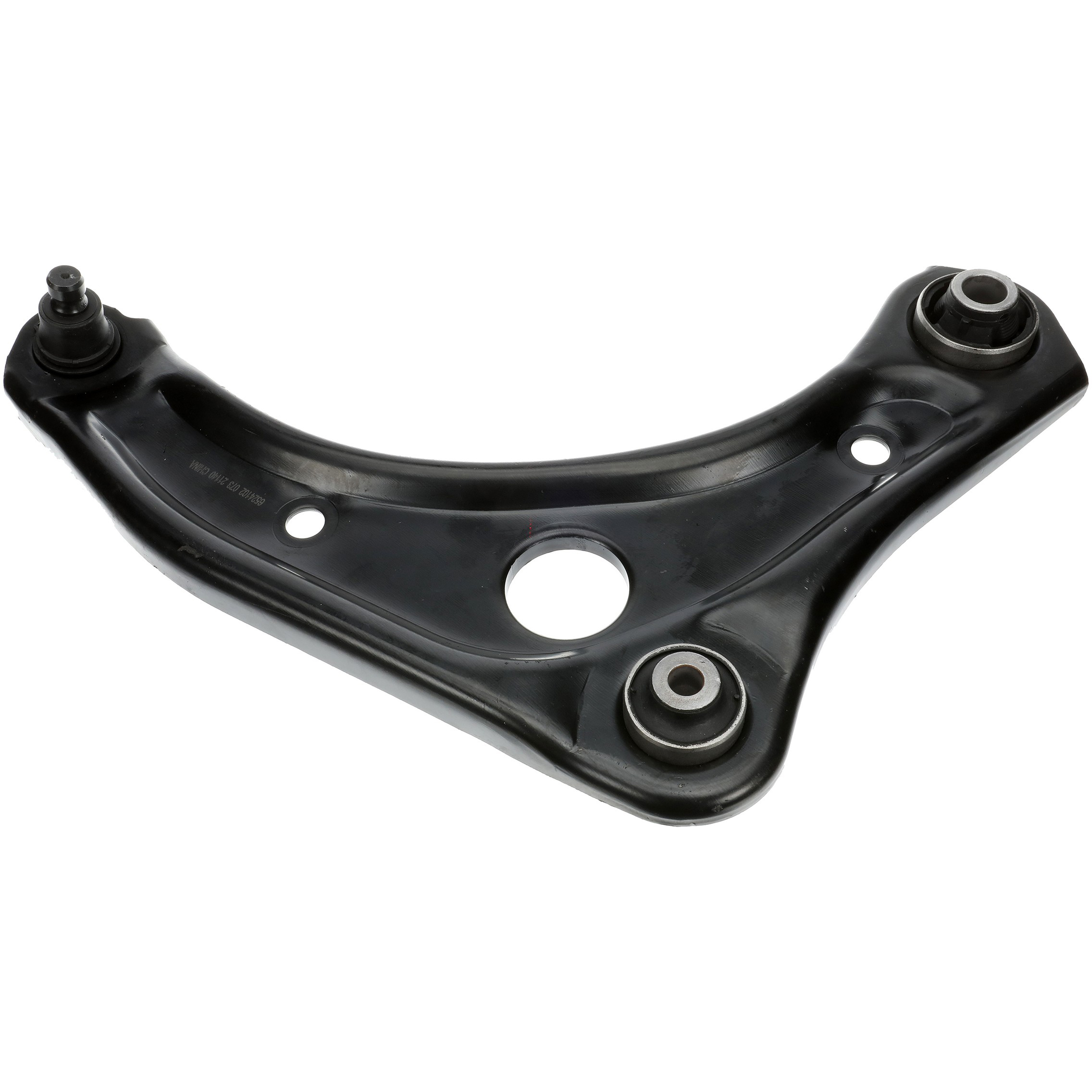 524-102 Front, Passenger Side, Lower Control Arm, OE Solutions Series - CONTROL ARM - Suspension Control Arm - L-Arm - A-Arm - This suspension control arm and ball joint assembly is a direct replacement for the original equipment on specific vehicle applications. An industry-leading evaluation process ensures a smooth ride, directional stability and predictable dynamics. - Nissan 2022-12 - Dorman 524-102 Front Passenger Side Lower Suspension Control Arm and Ball Joint Assembly Compatible with Select Nissan Models - Suspension Control Arm