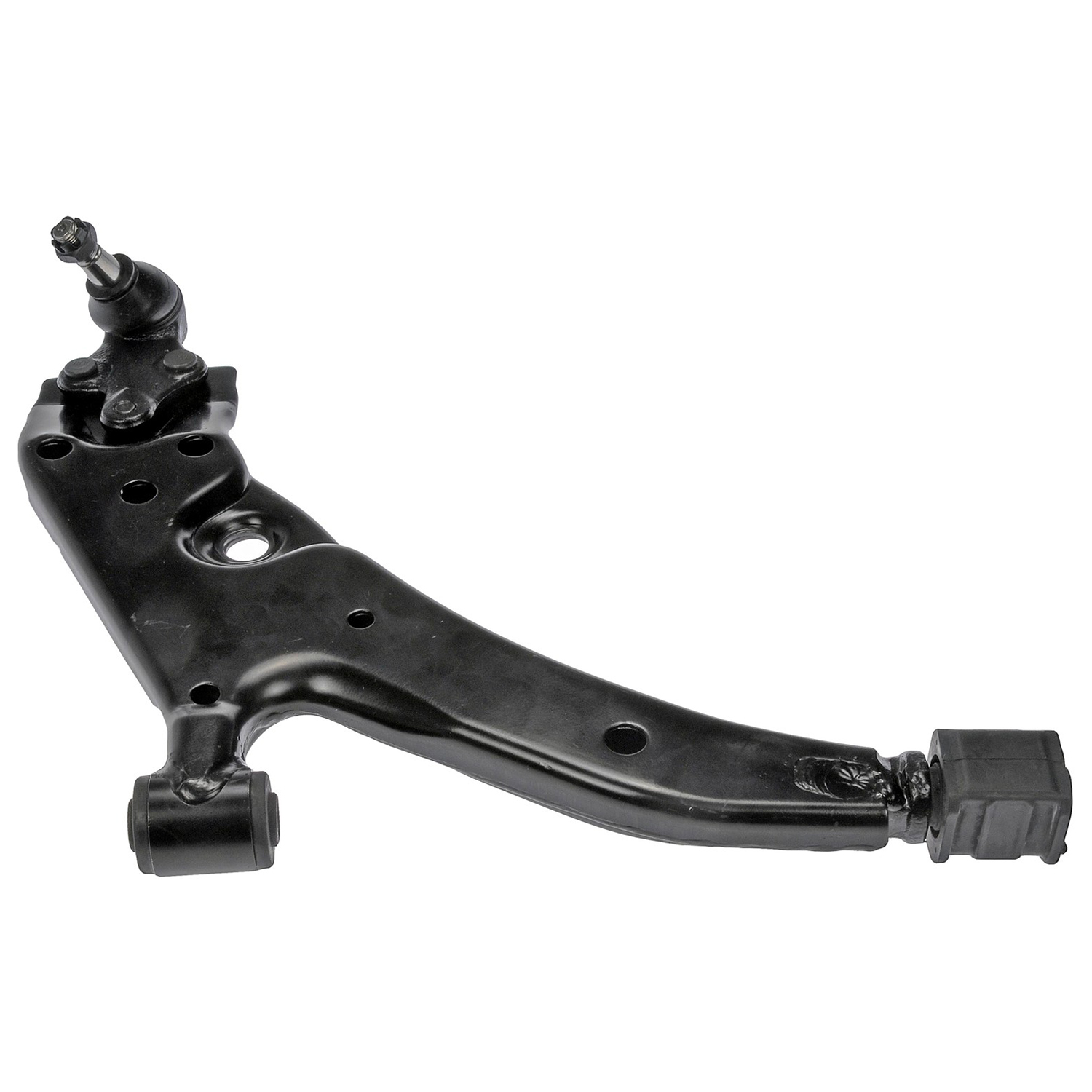 524-132 Front, Passenger Side, Lower Control Arm, OE Solutions Series - Control Arm - Suspension Control Arm - L-Arm - A-Arm - This suspension control arm and ball joint assembly is a direct replacement for the original equipment on specific vehicle applications. An industry-leading evaluation process ensures a smooth ride, directional stability and predictable dynamics. - Toyota Paseo 1994-92, Toyota Tercel 1994-87 - Suspension Control Arm