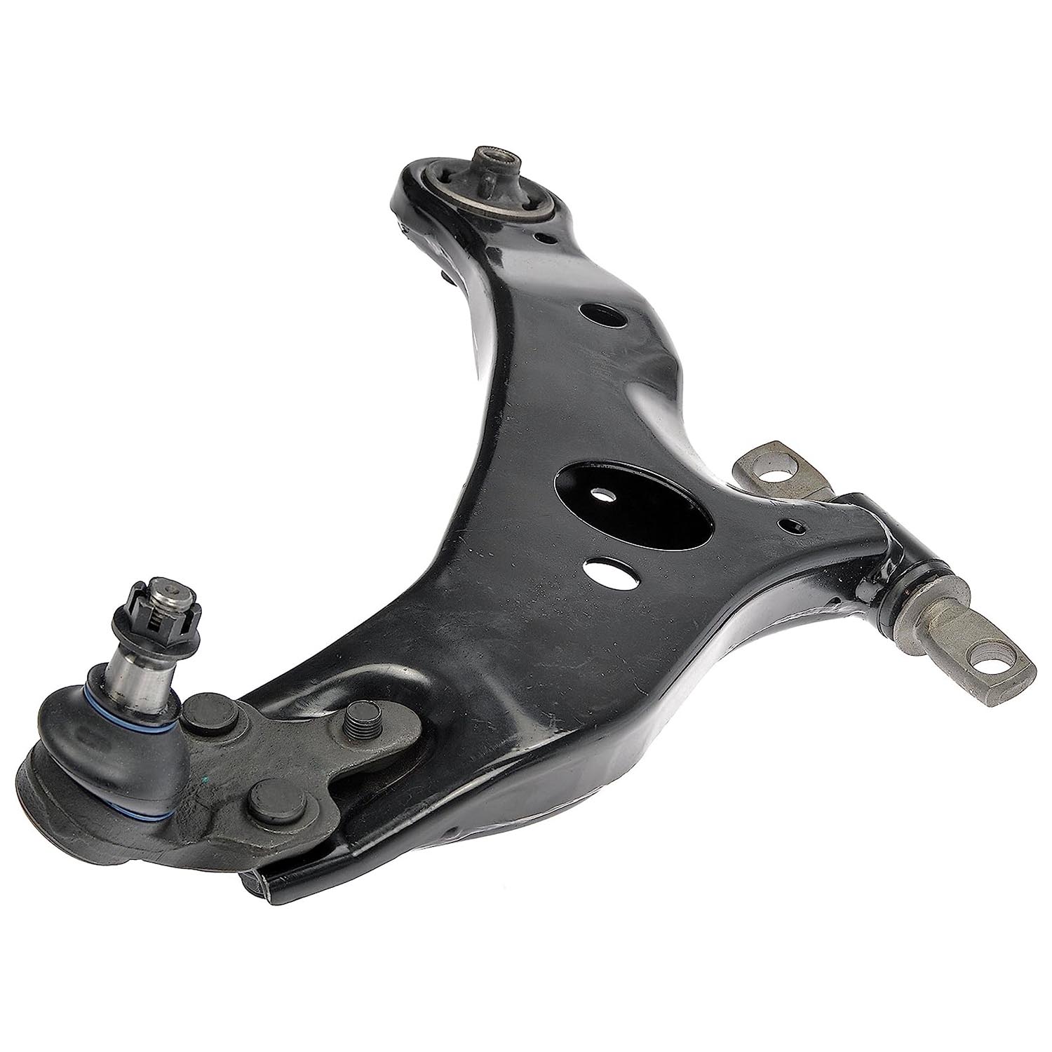 524-154 Front, Passenger Side, Lower Control Arm, OE Solutions Series - Control Arm - Suspension Control Arm And Ball Joint Assembly - A-Arm - L-Arm - This suspension control arm and ball joint assembly is a direct replacement for the original equipment on specific vehicle applications. An industry-leading evaluation process ensures a smooth ride, directional stability and predictable dynamics. - Toyota Sienna 2010-04 - Dorman 524-154 Front Passenger Side Lower Suspension Control Arm and Ball Joint Assembly Compatible with Select Toyota Models - Suspension Control Arm