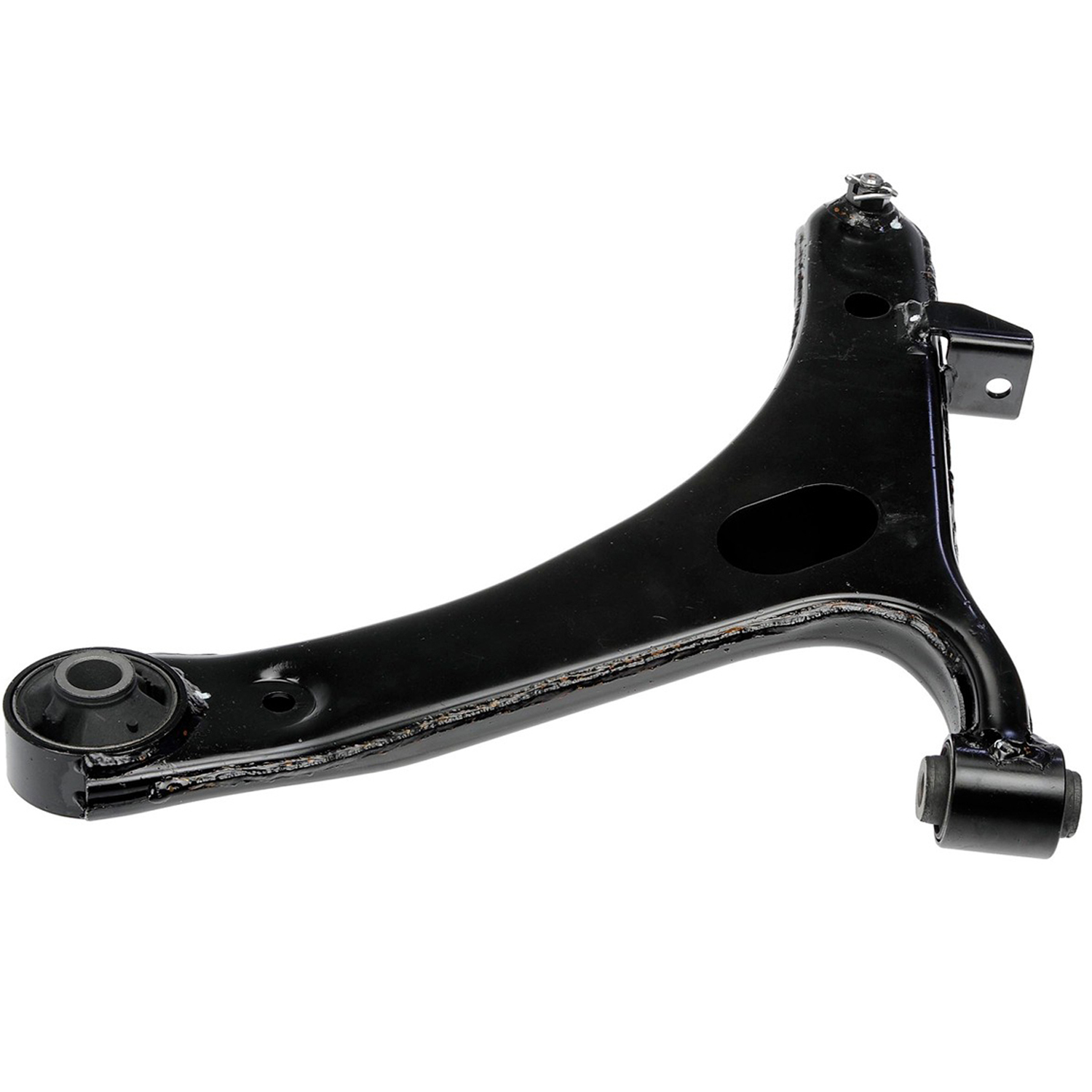 524-186 Front, Passenger Side, Lower Control Arm, OE Solutions Series - Control Arm - Suspension Control Arm - A-Arm - L-Arm - This suspension control arm and ball joint assembly is a direct replacement for the original equipment on specific vehicle applications. An industry-leading evaluation process ensures a smooth ride, directional stability and predictable dynamics. - Subaru Impreza 2011-08 - Dorman 524-186 Front Passenger Side Lower Suspension Control Arm and Ball Joint Assembly Compatible with Select Subaru Models - Suspension Control Arm