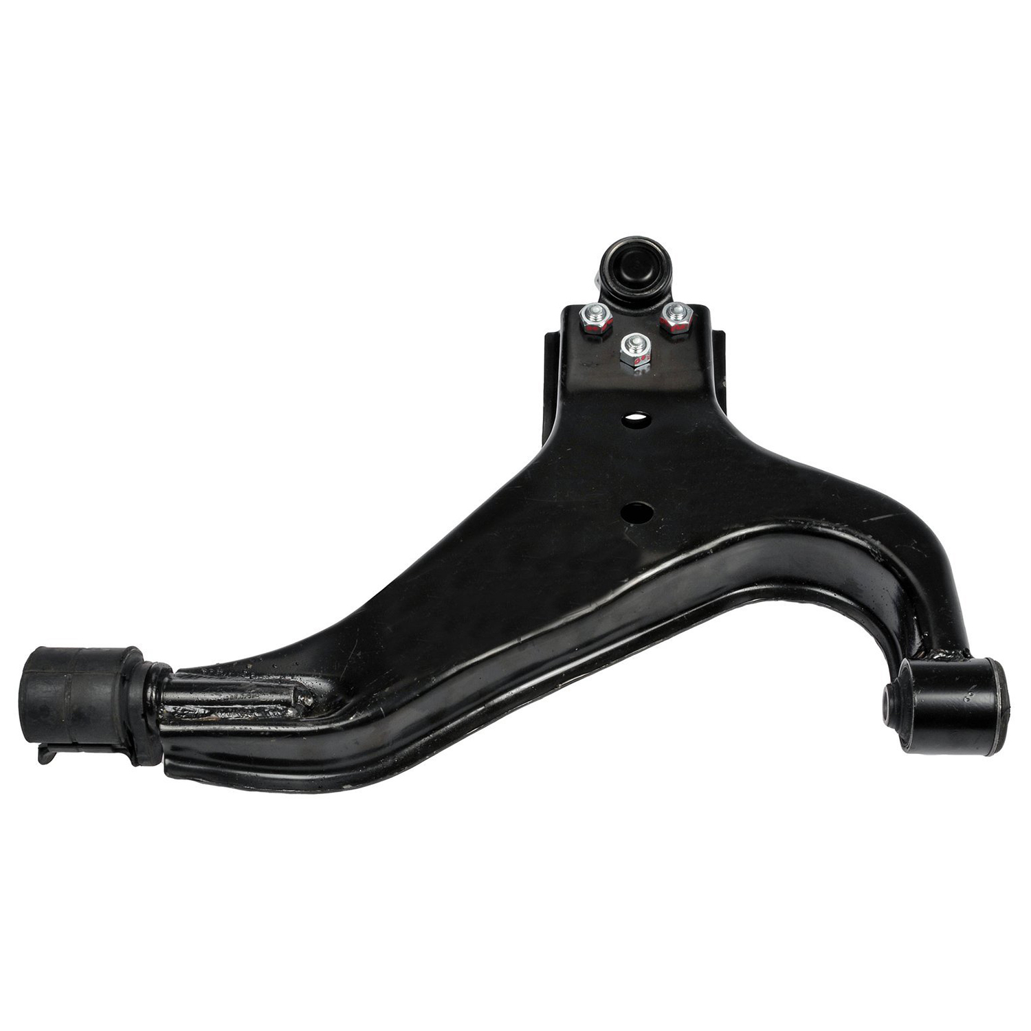 524-287 Front, Driver Side, Lower Control Arm, OE Solutions Series - Control Arm - Suspension Control Arm - L-Arm - A-Arm - This suspension control arm and ball joint assembly is a direct replacement for the original equipment on specific vehicle applications. An industry-leading evaluation process ensures a smooth ride, directional stability and predictable dynamics. - Infiniti QX4 2003-97, Nissan Pathfinder 2004-96 - Dorman 524-287 Front Driver Side Lower Suspension Control Arm and Ball Joint Assembly Compatible with Select Infiniti/Nissan Models - Suspension Control Arm