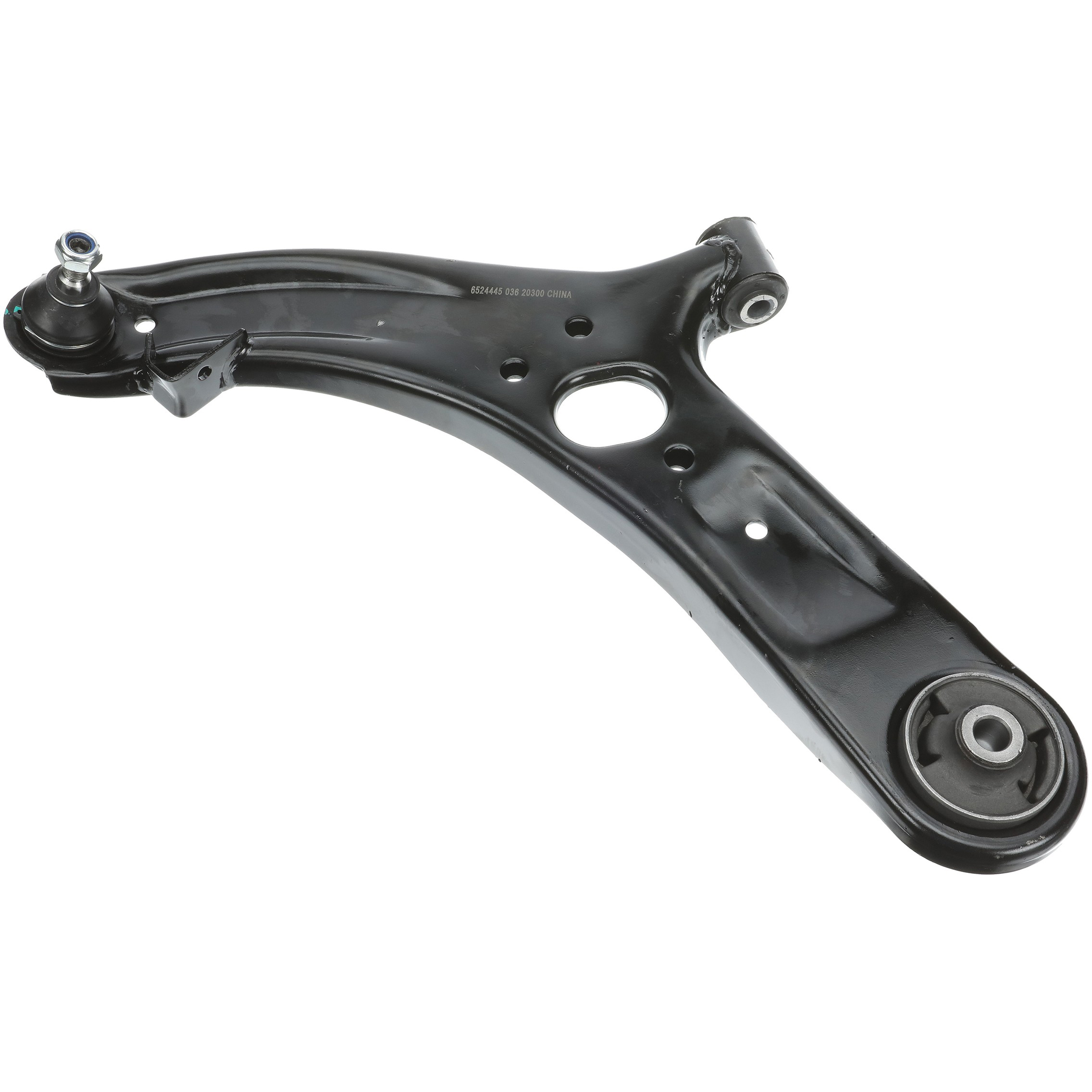 524-445 Front, Driver Side, Lower Control Arm, OE Solutions Series - Control Arm - Suspension Control Arm - L-Arm - A-Arm - This suspension control arm and ball joint assembly is a direct replacement for the original equipment on specific vehicle applications. An industry-leading evaluation process ensures a smooth ride, directional stability and predictable dynamics. - Dodge Attitude 2014-12, Hyundai Accent 2017-12 - Dorman 524-445 Front Driver Side Lower Suspension Control Arm and Ball Joint Assembly Compatible with Select Dodge/Hyundai Models - Suspension Control Arm