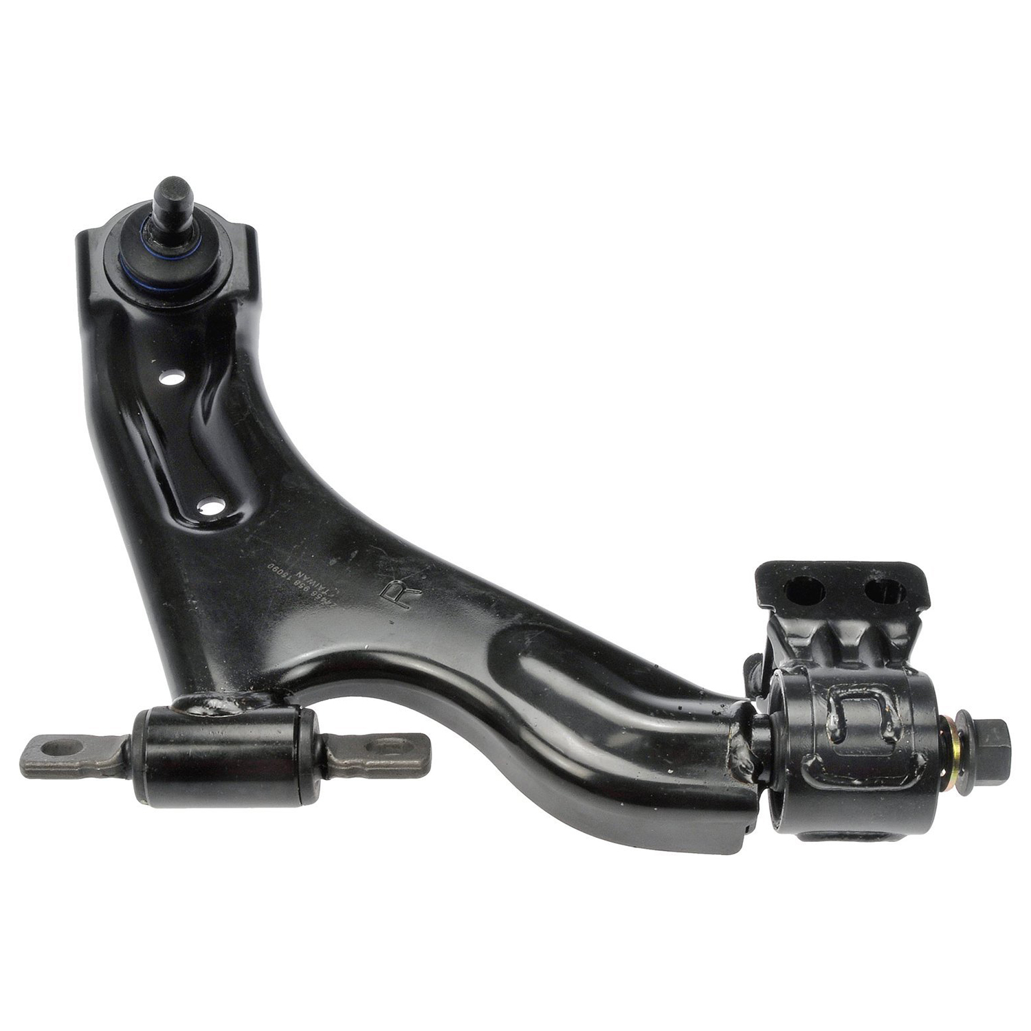 524-456 Front, Passenger Side, Lower Control Arm, OE Solutions Series - Control Arm - Suspension Control Arm - A-Arm - L-Arm - This suspension control arm and ball joint assembly is a direct replacement for the original equipment on specific vehicle applications. An industry-leading evaluation process ensures a smooth ride, directional stability and predictable dynamics. - Chevrolet 2021-11 - Dorman 524-456 Front Passenger Side Lower Suspension Control Arm and Ball Joint Assembly Compatible with Select Chevrolet Models - Suspension Control Arm