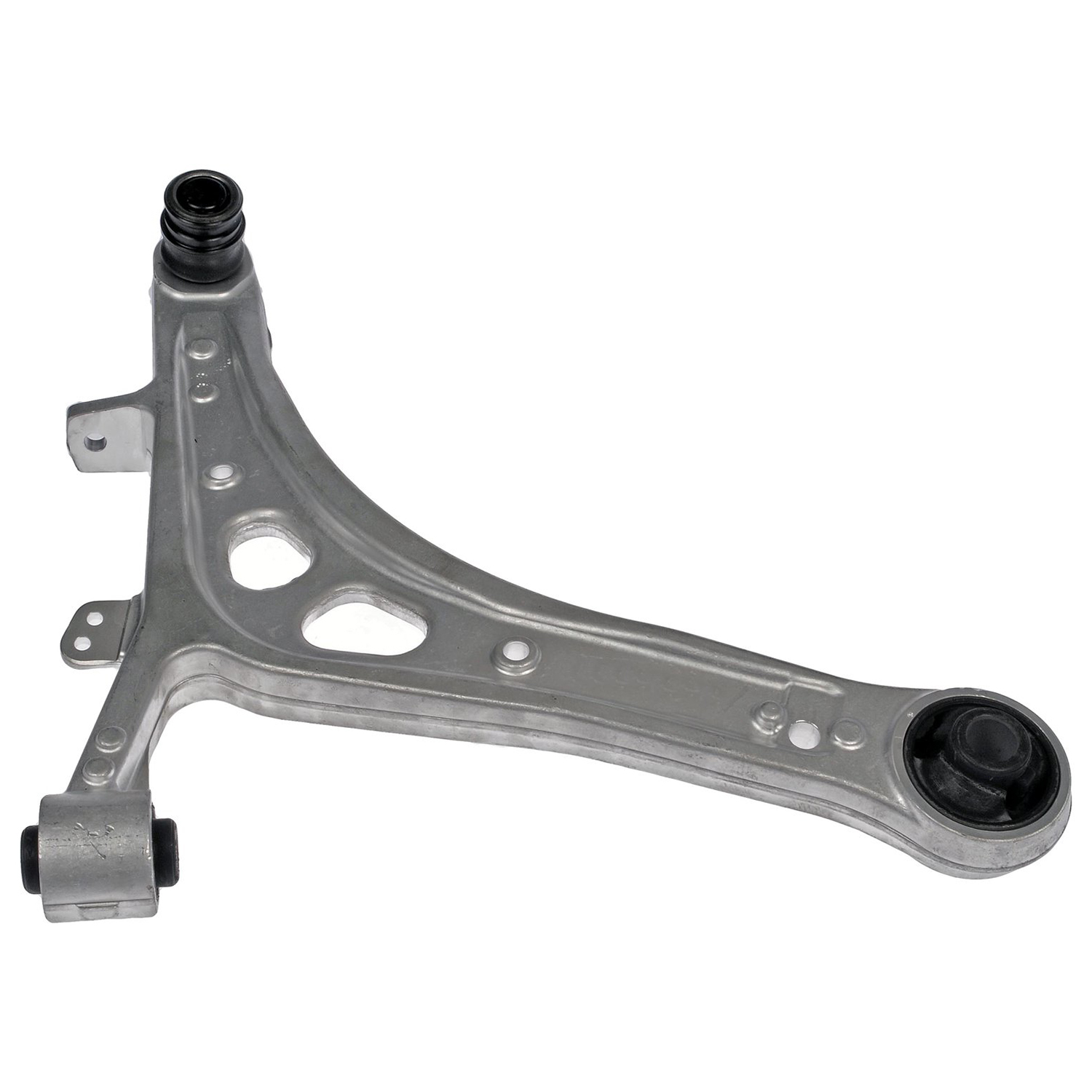 524-594 Front, Passenger Side, Lower Control Arm, OE Solutions Series - Control Arm - Suspension Control Arm - A-Arm - L-Arm - This suspension control arm and ball joint assembly is a direct replacement for the original equipment on specific vehicle applications. An industry-leading evaluation process ensures a smooth ride, directional stability and predictable dynamics. - Subaru Impreza 2010-08 - Dorman 524-594 Front Passenger Side Lower Suspension Control Arm and Ball Joint Assembly Compatible with Select Subaru Models - Suspension Control Arm