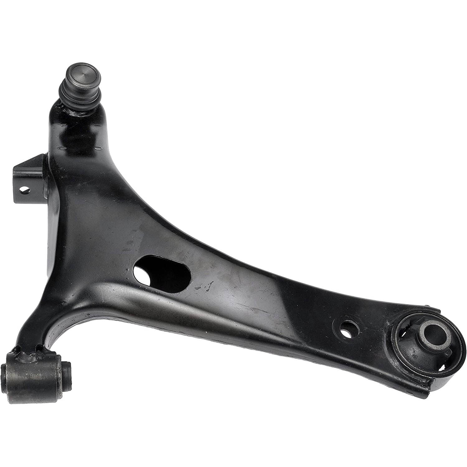 524-790 Front, Passenger Side, Lower Control Arm, OE Solutions Series - Control Arm - Suspension Control Arm - A-Arm - L-Arm - This suspension control arm and ball joint assembly is a direct replacement for the original equipment on specific vehicle applications. An industry-leading evaluation process ensures a smooth ride, directional stability and predictable dynamics. - Subaru Impreza 2016-12 - Dorman 524-790 Front Passenger Side Lower Suspension Control Arm and Ball Joint Assembly Compatible with Select Subaru Models - Suspension Control Arm