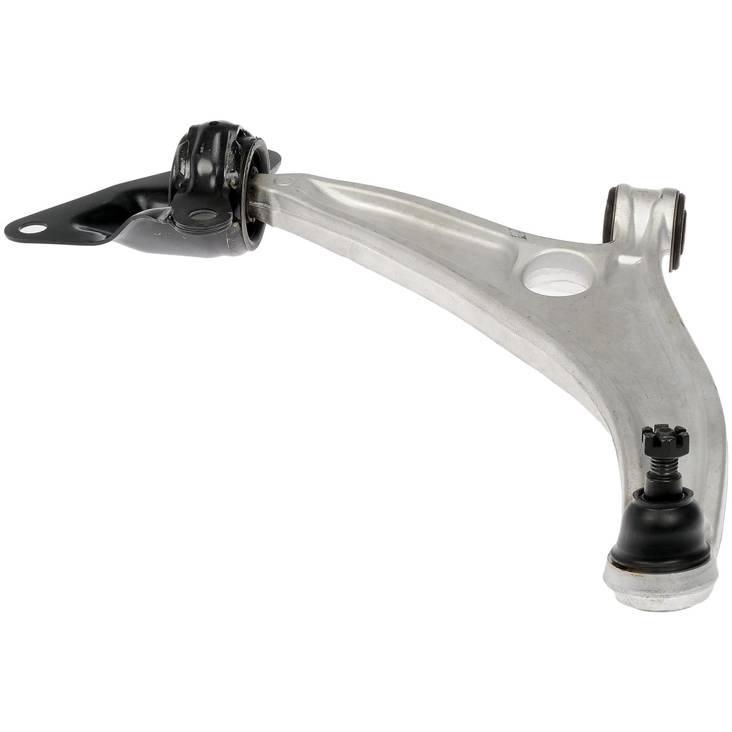 524-824 Front, Passenger Side, Lower Control Arm, OE Solutions Series - Control Arm - Suspension Control Arm - L-Arm - A-Arm - This suspension control arm and ball joint assembly is a direct replacement for the original equipment on specific vehicle applications. An industry-leading evaluation process ensures a smooth ride, directional stability and predictable dynamics. - Honda Insight 2014-12 - Dorman 524-824 Front Passenger Side Lower Suspension Control Arm and Ball Joint Assembly Compatible with Select Honda Models - Suspension Control Arm