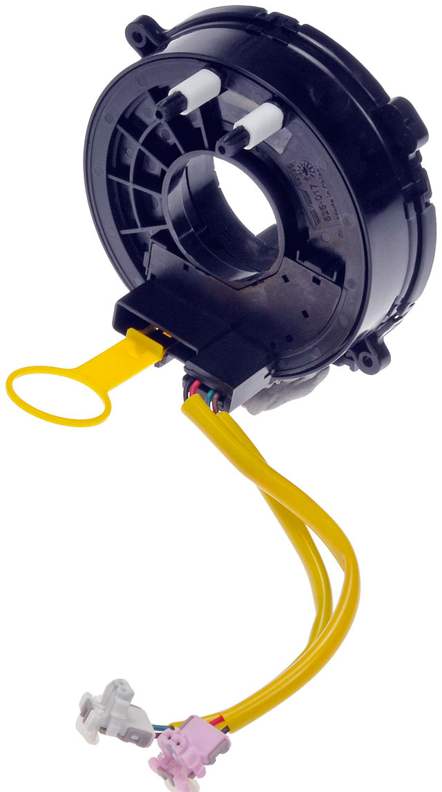 525-017 Air Bag Clockspring OE Solutions Series - Air Bag Clock Spring - Clock Spring - Air Bag Clock Spring - Airbag Coil - Airbag Reel Assembly - Airbag Spiral Cable - Steering Wheel Spiral Cable - This air bag clockspring matches the fit of an original that is missing or damaged and is designed to restore current to the air bag, horn, and steering wheel-mounted controls on specified vehicles. - Chevrolet 2011-05, Pontiac 2010-05, Saturn 2010-07 - Dorman Airbag Clockspring 525-017