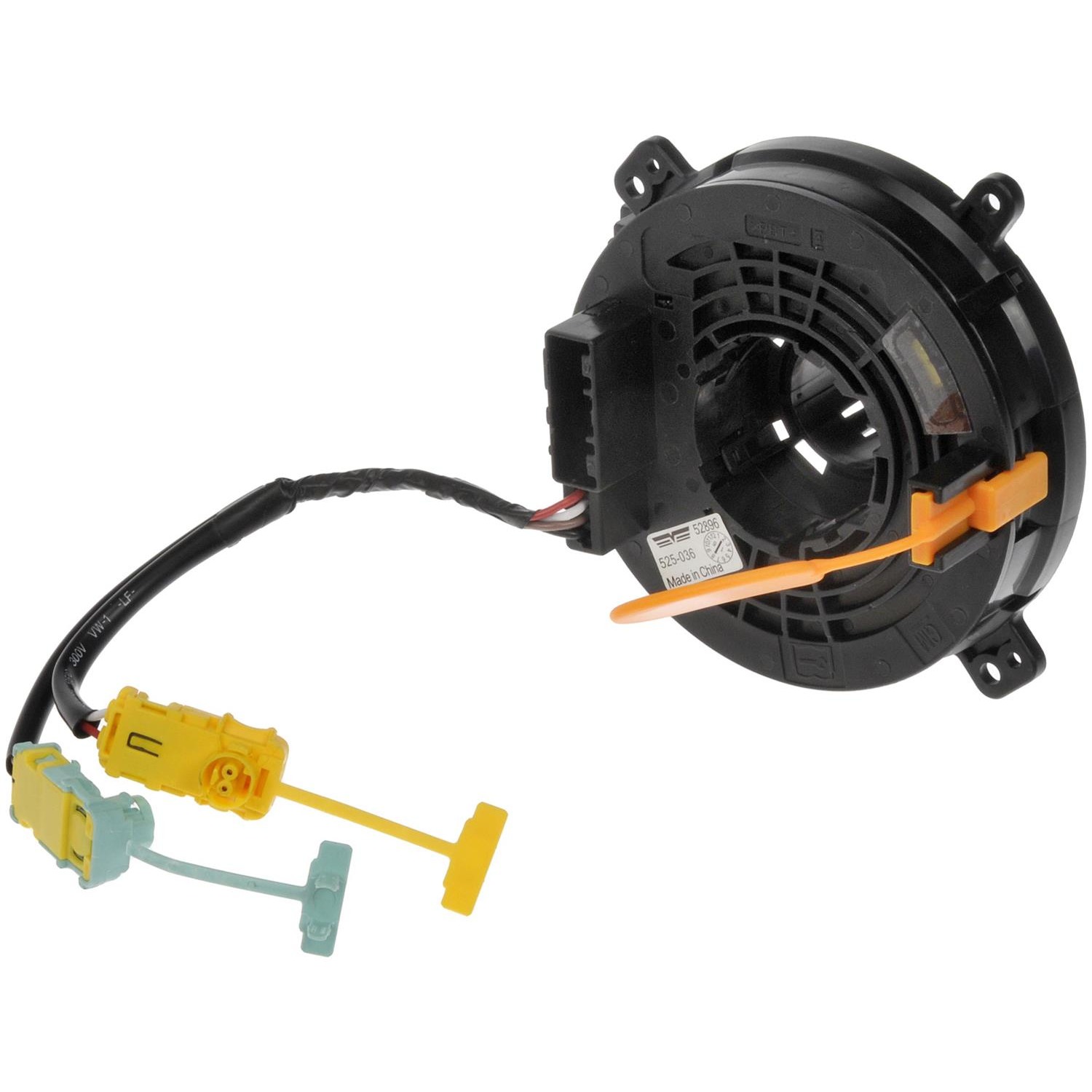 525-036 Air Bag Clockspring OE Solutions Series - Airbag Clock Spring - CLOCK SPRING - Airbag Clock Spring - Airbag Coil - Airbag Reel Assembly - Clock Spring - Steering Wheel Spiral Cable - Airbag Spiral Cable - This air bag clockspring matches the fit of an original that is missing or damaged and is designed to restore current to the air bag, horn, and steering wheel-mounted controls on specified vehicles. - Buick 2021-10, Chevrolet 2021-10, GMC 2017-10 - Dorman Airbag Clockspring 525-036