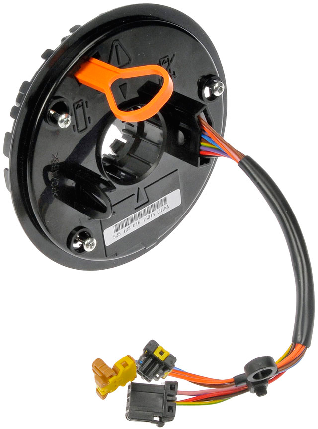 525-123 Air Bag Clockspring OE Solutions Series - Airbag Clock Spring - CLOCK SPRING - Airbag Clock Spring - Airbag Spiral Cable - Steering Wheel Spiral Cable - Airbag Coil - Clock Spring - Airbag Reel Assembly - This air bag clockspring matches the fit of an original that is missing or damaged and is designed to restore current to the air bag, horn, and steering wheel-mounted controls on specified vehicles. - Chrysler 300 2010-08, Dodge Challenger 2010-08, Dodge Charger 2010-08, Dodge Magnum 2008 - Dorman Airbag Clockspring 525-123