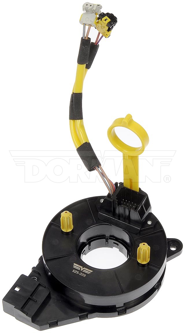 525-209 Air Bag Clockspring OE Solutions Series - Airbag Clock Spring - Clock Spring - Airbag Clock Spring - Airbag Coil - Steering Wheel Spiral Cable - Airbag Spiral Cable - Airbag Reel Assembly - This air bag clockspring matches the fit of an original that is missing or damaged and is designed to restore current to the air bag, horn, and steering wheel-mounted controls on specified vehicles. - Ford Expedition 2014-07, Lincoln Aviator 2004, Lincoln Navigator 2014-07 - Dorman Airbag Clockspring 525-209