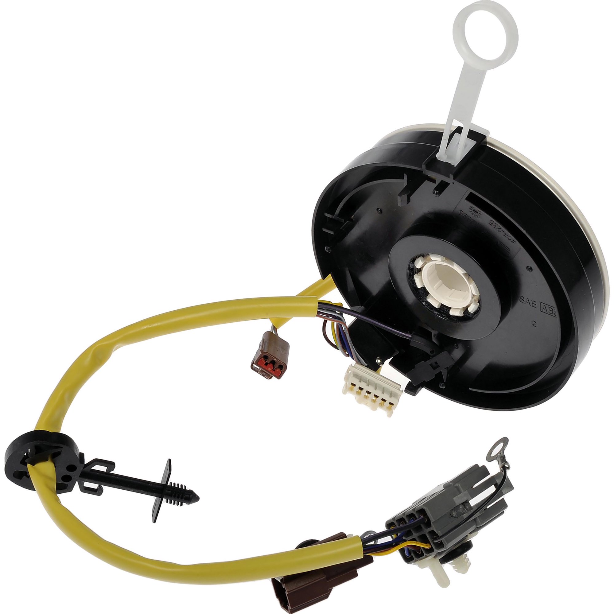525-235 Air Bag Clockspring OE Solutions Series - Airbag Clock Spring - CLOCK SPRING - Airbag Clock Spring - Airbag Coil - Airbag Reel Assembly - Airbag Spiral Cable - Clock Spring - Steering Wheel Spiral Cable - This air bag clockspring matches the fit of an original that is missing or damaged and is designed to restore current to the air bag, horn, and steering wheel-mounted controls on specified vehicles. - Ford Explorer 2001-99, Mercury Mountaineer 2001-99 - Dorman Airbag Clockspring 525-235