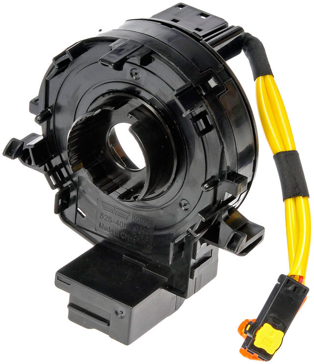 525-405 Air Bag Clockspring OE Solutions Series - Airbag Clock Spring - CLOCK SPRING - Airbag Clock Spring - Airbag Reel Assembly - Airbag Spiral Cable - Steering Wheel Spiral Cable - Airbag Coil - Clock Spring - This air bag clockspring matches the fit of an original that is missing or damaged and is designed to restore current to the air bag, horn, and steering wheel-mounted controls on specified vehicles. - Toyota Camry 2011-07, Toyota Sequoia 2017-08, Toyota Solara 2008-07 - Dorman Airbag Clockspring 525-405