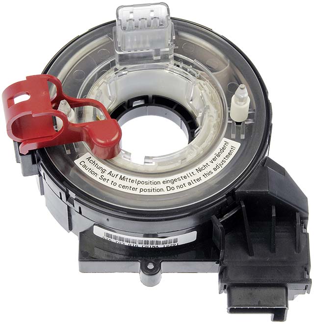 525-703 Air Bag Clockspring OE Solutions Series - Airbag Clock Spring - CLOCK SPRING - Airbag Clock Spring - Airbag Spiral Cable - Steering Wheel Spiral Cable - Airbag Coil - Airbag Reel Assembly - Clock Spring - This air bag clockspring matches the fit of an original that is missing or damaged and is designed to restore current to the air bag, horn, and steering wheel-mounted controls on specified vehicles. - Volkswagen 2010-06 - Dorman Airbag Clockspring 525-703