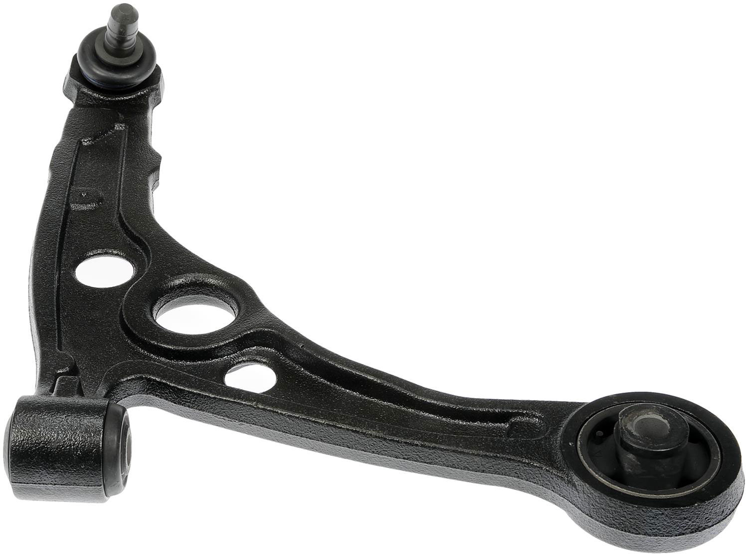 526-612 Front, Passenger Side, Lower Control Arm, OE Solutions Series - Control Arm - Suspension Control Arm - A-Arm - L-Arm - This suspension control arm and ball joint assembly is a direct replacement for the original equipment on specific vehicle applications. An industry-leading evaluation process ensures a smooth ride, directional stability and predictable dynamics. - Fiat 500 2019-12 - Dorman 526-612 Front Passenger Side Lower Suspension Control Arm and Ball Joint Assembly Compatible with Select Fiat Models - Suspension Control Arm