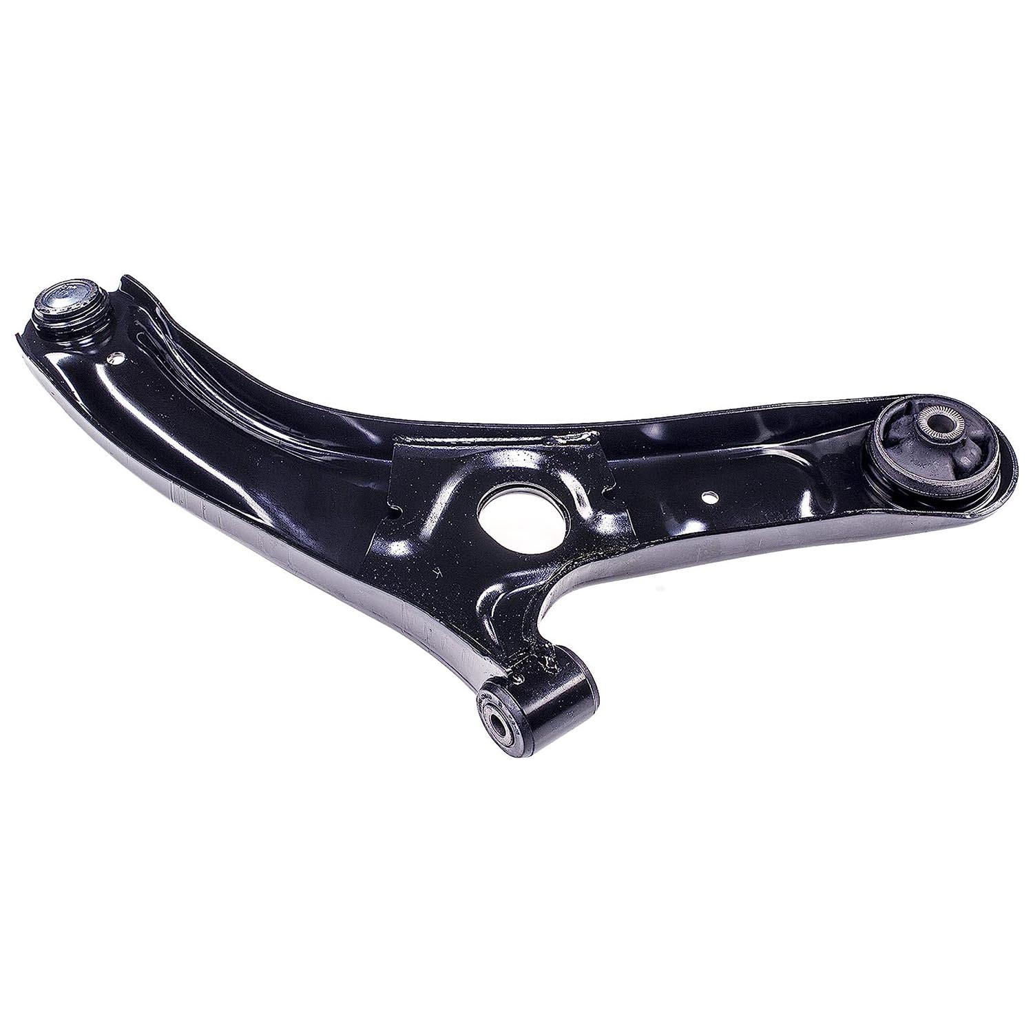 526-649 Front, Driver Side, Lower Control Arm, OE Solutions Series - Control Arm - Suspension Control Arm - A-Arm - L-Arm - This suspension control arm and ball joint assembly is a direct replacement for the original equipment on specific vehicle applications. An industry-leading evaluation process ensures a smooth ride, directional stability and predictable dynamics. - Kia Forte 2018-14, Kia Forte Koup 2016-14, Kia Forte5 2018-14 - Dorman 526-649 Front Driver Side Lower Suspension Control Arm and Ball Joint Assembly Compatible with Select Kia Models - Suspension Control Arm