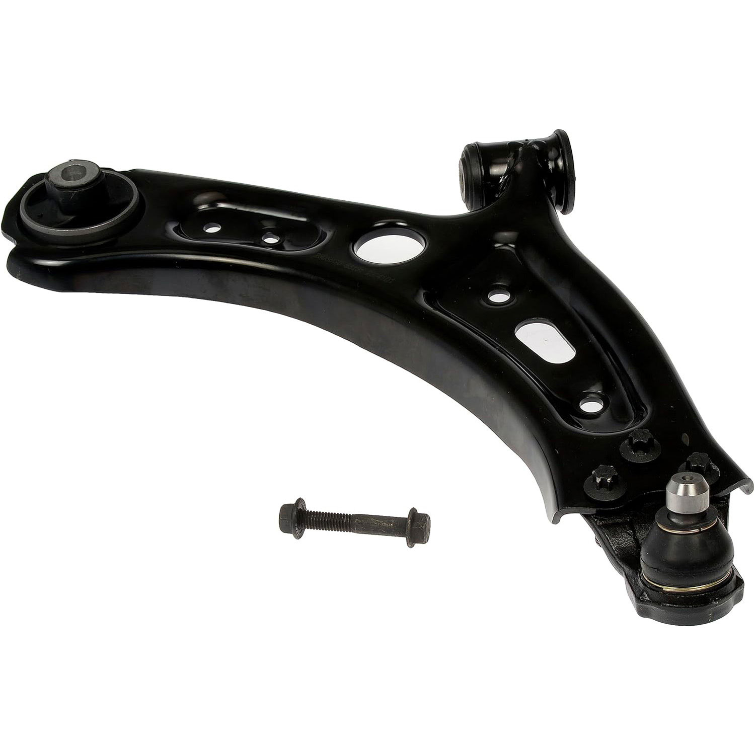 526-814 Front, Passenger Side, Lower Control Arm, OE Solutions Series - Control Arm - Suspension Control Arm - A-Arm - L-Arm - This suspension control arm and ball joint assembly is a direct replacement for the original equipment on specific vehicle applications. An industry-leading evaluation process ensures a smooth ride, directional stability and predictable dynamics. - Fiat 500X 2018-16, Jeep Renegade 2022-15 - Suspension Control Arm