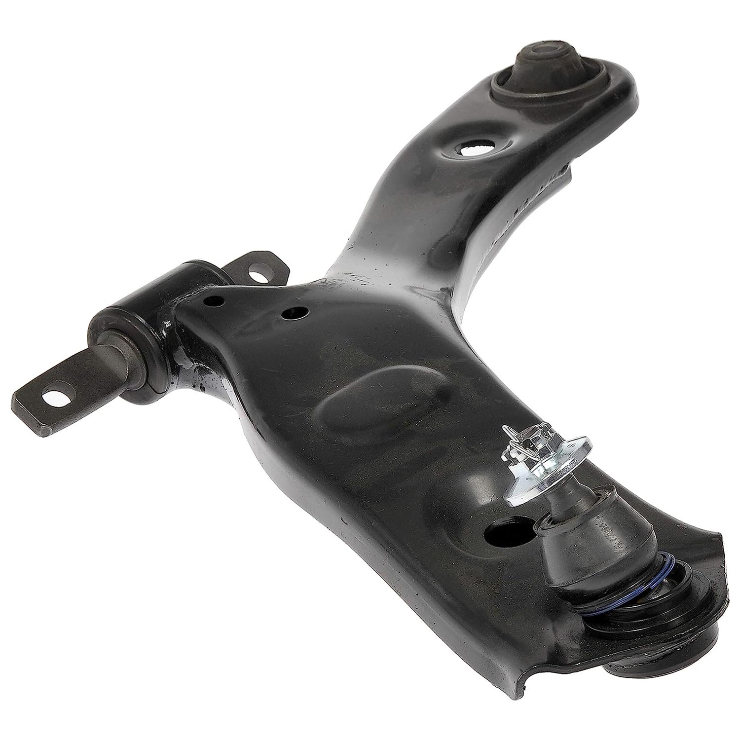 526-869 Front, Driver Side, Lower Control Arm, OE Solutions Series - Control Arm - Suspension Control Arm - L-Arm - A-Arm - This suspension control arm and ball joint assembly is a direct replacement for the original equipment on specific vehicle applications. An industry-leading evaluation process ensures a smooth ride, directional stability and predictable dynamics. - Suzuki Kizashi 2016-10 - Dorman 526-869 Front Driver Side Lower Suspension Control Arm and Ball Joint Assembly Compatible with Select Suzuki Models - Suspension Control Arm