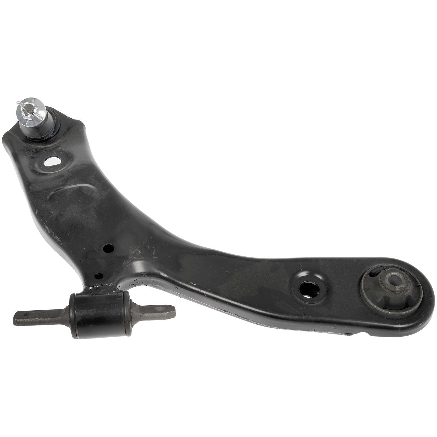 526-870 Front, Passenger Side, Lower Control Arm, OE Solutions Series - Control Arm - Suspension Control Arm And Ball Joint Assembly - A-Arm - L-Arm - This suspension control arm and ball joint assembly is a direct replacement for the original equipment on specific vehicle applications. An industry-leading evaluation process ensures a smooth ride, directional stability and predictable dynamics. - Suzuki Kizashi 2016-10 - Dorman 526-870 Front Passenger Side Lower Suspension Control Arm and Ball Joint Assembly Compatible with Select Suzuki Models - Suspension Control Arm And Ball Joint Assembly