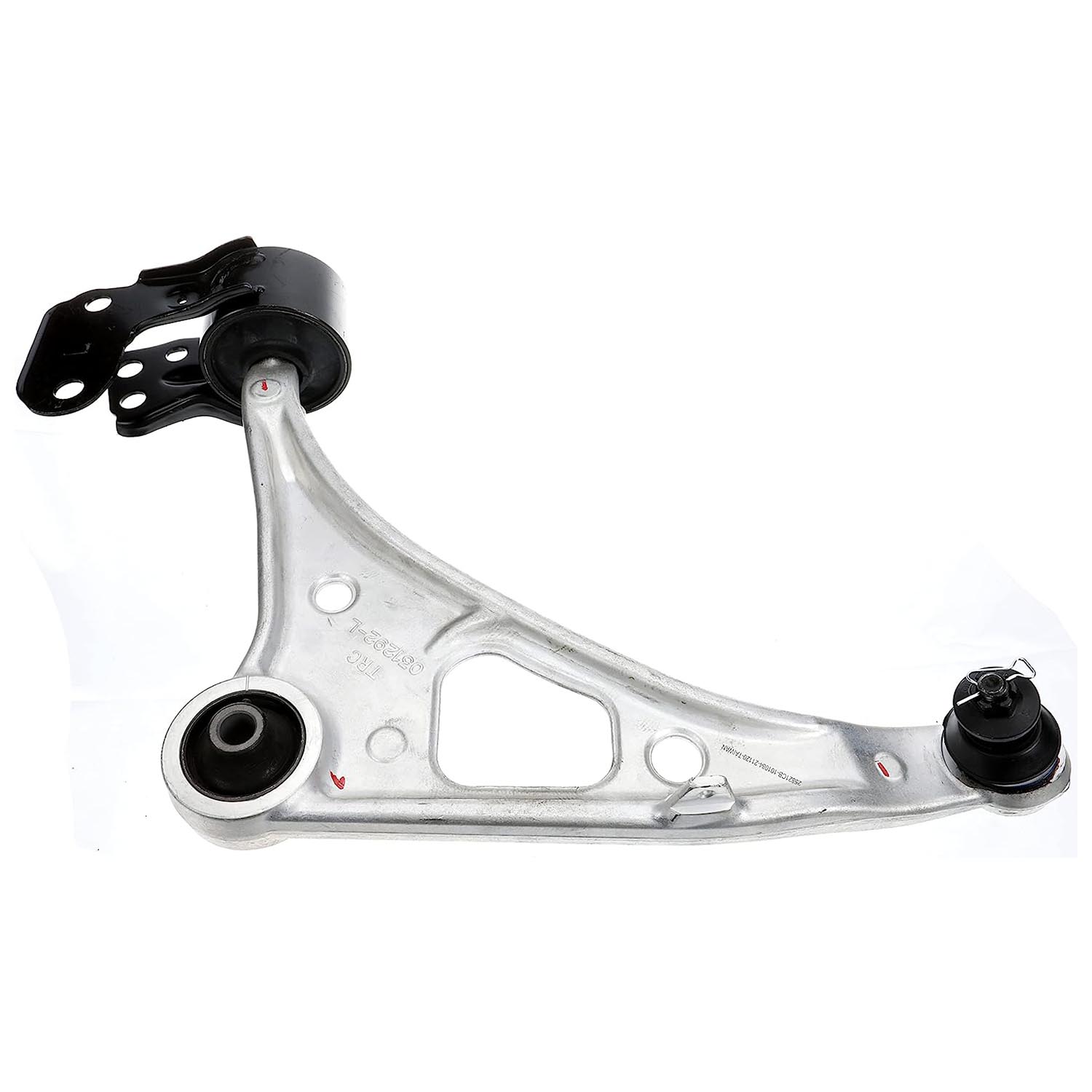 526-871 Front, Driver Side, Lower Control Arm, OE Solutions Series - Control Arm - Suspension Control Arm And Ball Joint Assembly - A-Arm - L-Arm - This suspension control arm and ball joint assembly is a direct replacement for the original equipment on specific vehicle applications. An industry-leading evaluation process ensures a smooth ride, directional stability and predictable dynamics. - Acura MDX 2020-14, Honda Passport 2022-19, Honda Pilot 2022-16, Honda Ridgeline 2022-17 - Dorman 526-871 Front Driver Side Lower Suspension Control Arm and Ball Joint Assembly Compatible with Select Acura/Honda Models - Suspension Control Arm and Ball Joint Assembly