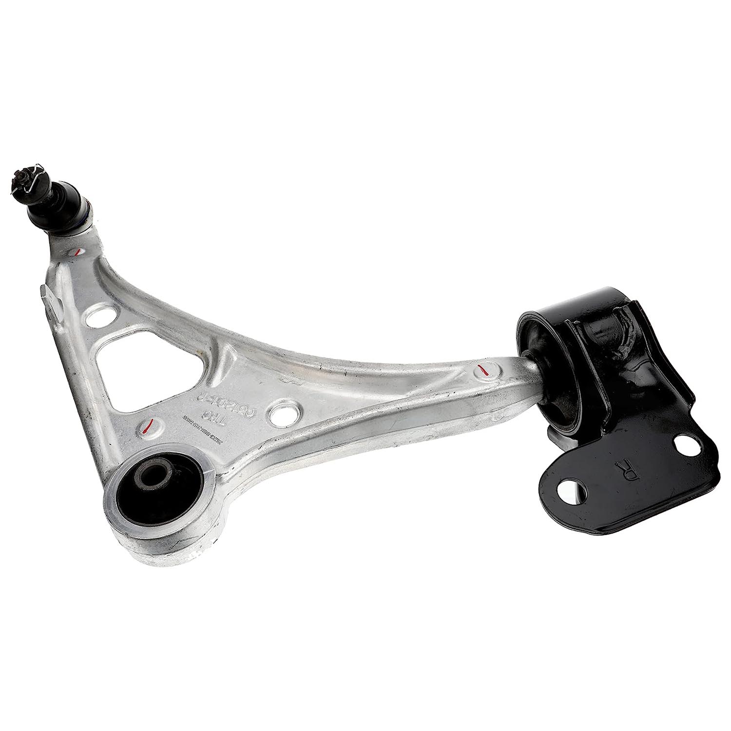 526-872 Front, Passenger Side, Lower Control Arm, OE Solutions Series - Control Arm - Suspension Control Arm And Ball Joint Assembly - A-Arm - L-Arm - This suspension control arm and ball joint assembly is a direct replacement for the original equipment on specific vehicle applications. An industry-leading evaluation process ensures a smooth ride, directional stability and predictable dynamics. - Acura MDX 2020-14, Honda Passport 2022-19, Honda Pilot 2022-16, Honda Ridgeline 2022-17 - Dorman 526-872 Front Passenger Side Lower Suspension Control Arm and Ball Joint Assembly Compatible with Select Acura/Honda Models - Suspension Control Arm and Ball Joint Assembly