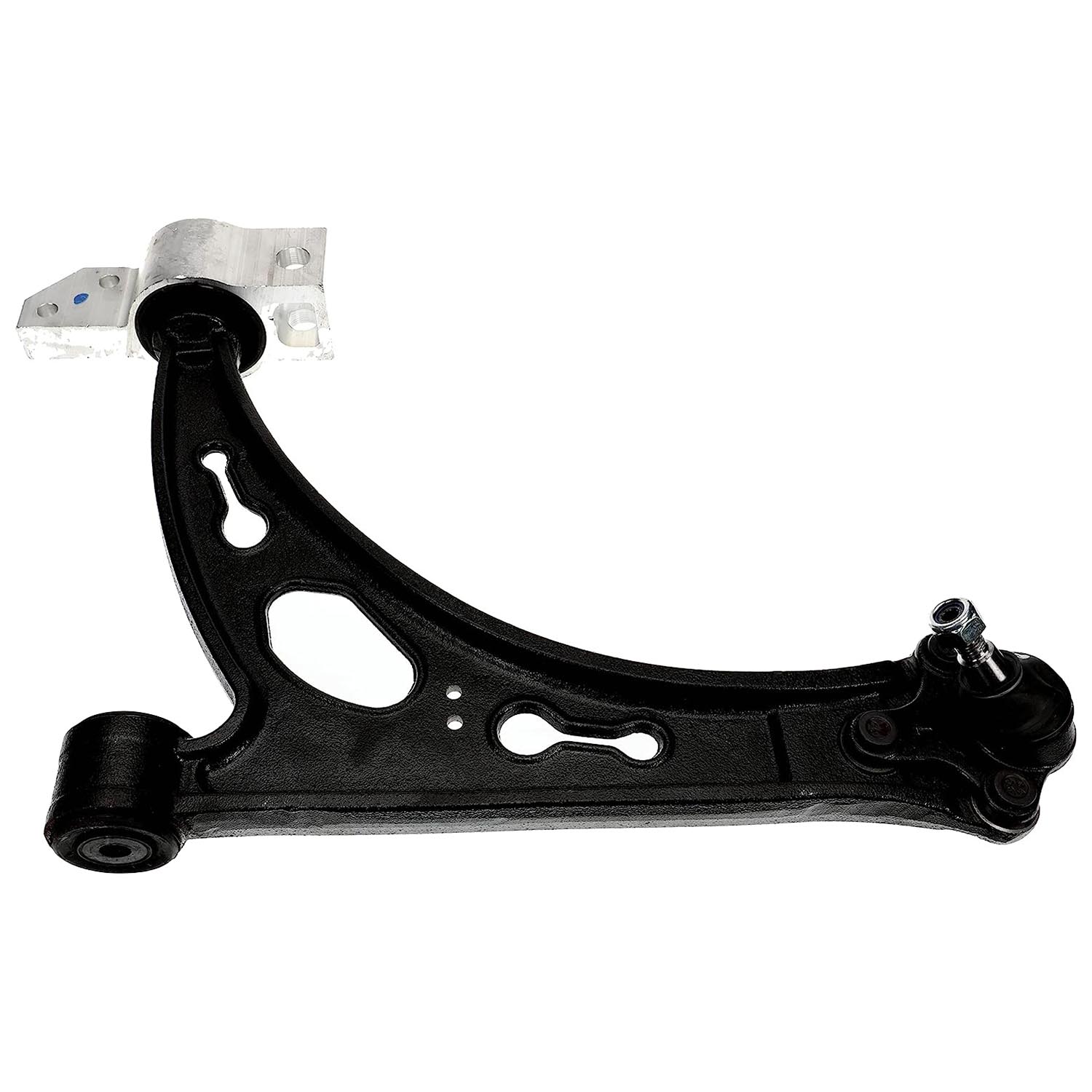 526-945 Front, Driver Side, Lower Control Arm, OE Solutions Series - Control Arm - Suspension Control Arm - A-Arm - L-Arm - This suspension control arm and ball joint assembly is a direct replacement for the original equipment on specific vehicle applications. An industry-leading evaluation process ensures a smooth ride, directional stability and predictable dynamics. - Audi 2013-04, Seat 2015-05, Volkswagen 2014-05 - Suspension Control Arm