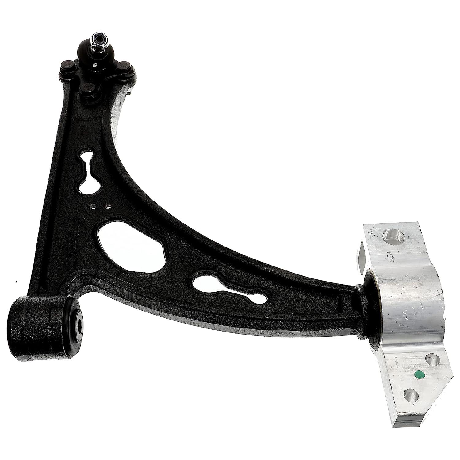 526-946 Front, Passenger Side, Lower Control Arm, OE Solutions Series - Control Arm - Suspension Control Arm - L-Arm - A-Arm - This suspension control arm and ball joint assembly is a direct replacement for the original equipment on specific vehicle applications. An industry-leading evaluation process ensures a smooth ride, directional stability and predictable dynamics. - Audi 2013-04, Seat 2015-05, Volkswagen 2014-05 - Suspension Control Arm