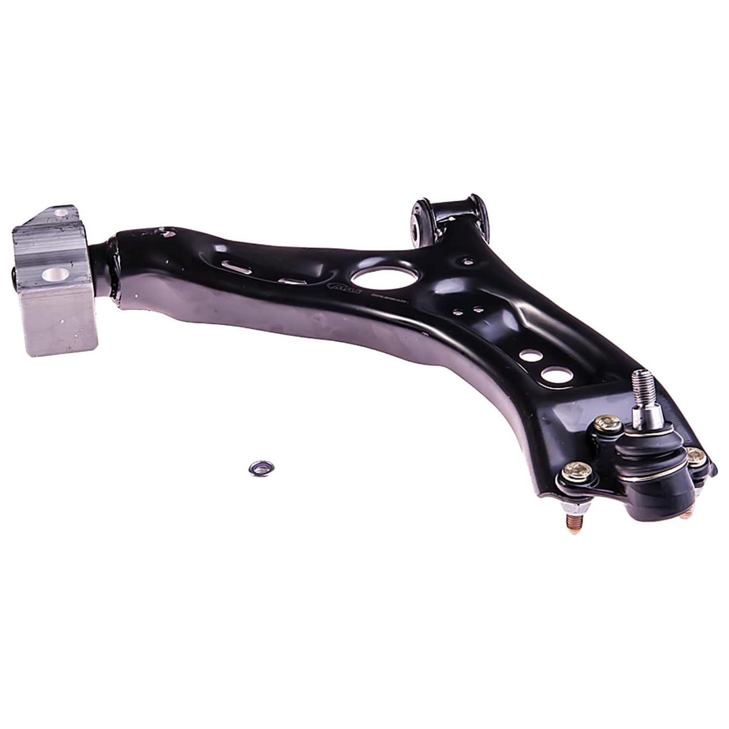 526-950 Front, Passenger Side, Lower Control Arm, OE Solutions Series - Control Arm - Suspension Control Arm - L-Arm - A-Arm - This suspension control arm and ball joint assembly is a direct replacement for the original equipment on specific vehicle applications. An industry-leading evaluation process ensures a smooth ride, directional stability and predictable dynamics. - Audi 2013-04, Seat 2015-05, Volkswagen 2016-05 - Dorman 526-950 Front Passenger Side Lower Suspension Control Arm and Ball Joint Assembly Compatible with Select Audi/Seat/Volkswagen Models - Suspension Control Arm
