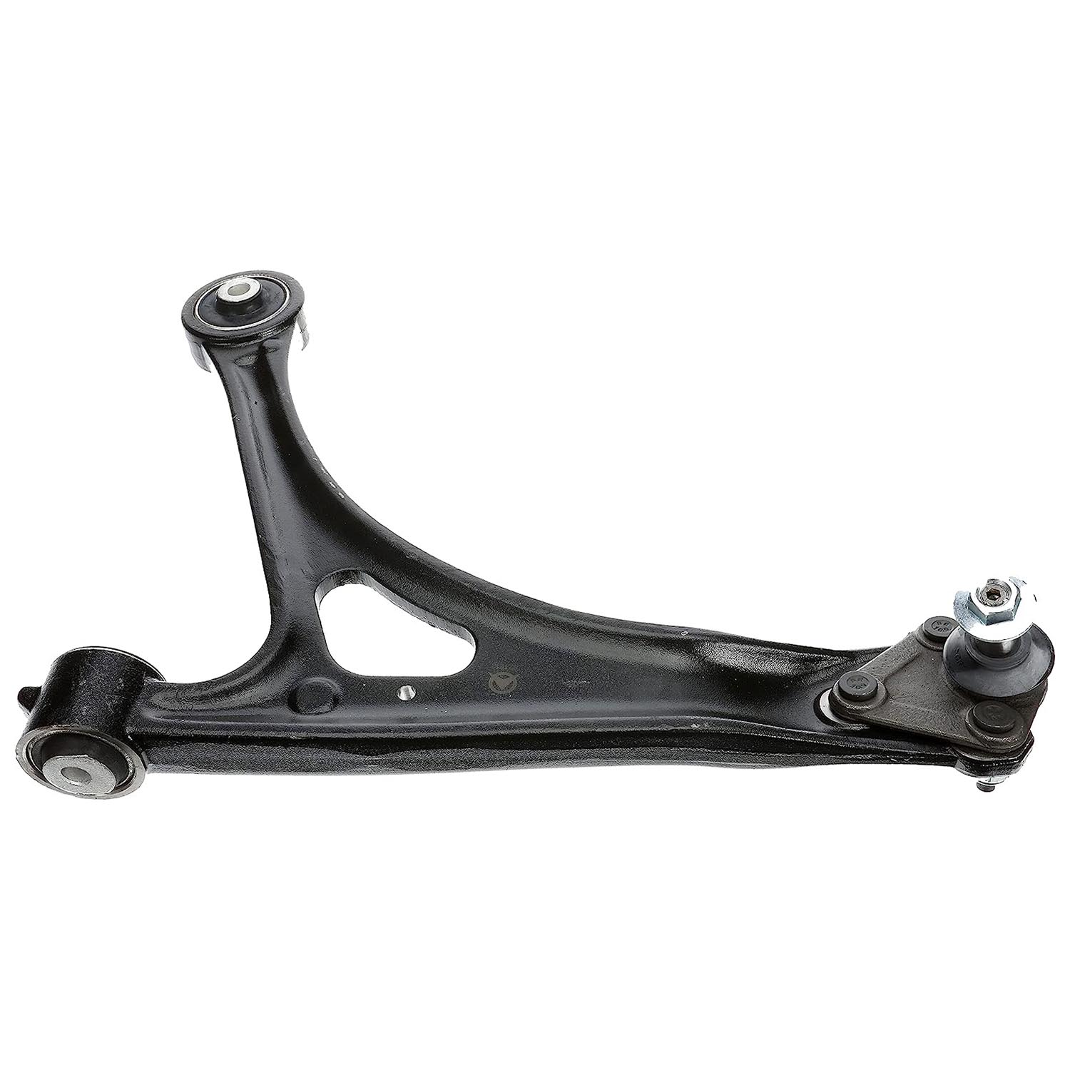 526-977 Front, Driver Side, Lower Control Arm, OE Solutions Series - Control Arm - Suspension Control Arm - L-Arm - A-Arm - This suspension control arm and ball joint assembly is a direct replacement for the original equipment on specific vehicle applications. An industry-leading evaluation process ensures a smooth ride, directional stability and predictable dynamics. - Audi S3 2004-00, Audi TT 2006-99, Audi TT Quattro 2006-00, Volkswagen R32 2004-03 - Dorman 526-977 Front Driver Side Lower Suspension Control Arm and Ball Joint Assembly Compatible with Select Audi/Volkswagen Models