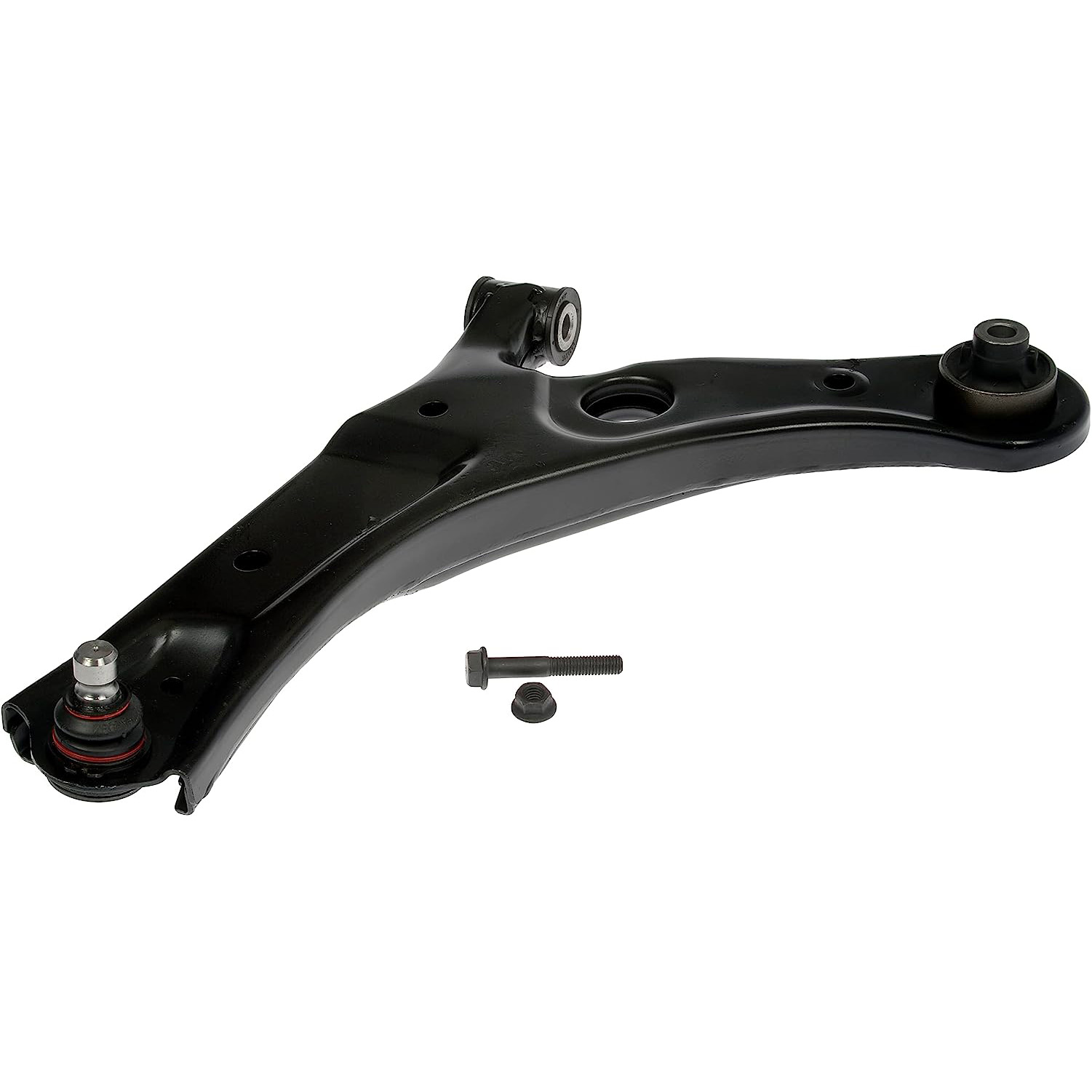 527-439 Front, Driver Side, Lower Control Arm, OE Solutions Series - Control Arm - Suspension Control Arm And Ball Joint Assembly - L-Arm - A-Arm - This suspension control arm and ball joint assembly is a direct replacement for the original equipment on specific vehicle applications. An industry-leading evaluation process ensures a smooth ride, directional stability and predictable dynamics. - Nissan Sentra 2022-20 - Dorman 527-439 Front Driver Side Lower Suspension Control Arm and Ball Joint Assembly Compatible with Select Nissan Models - Suspension Control Arm and Ball Joint Assembly