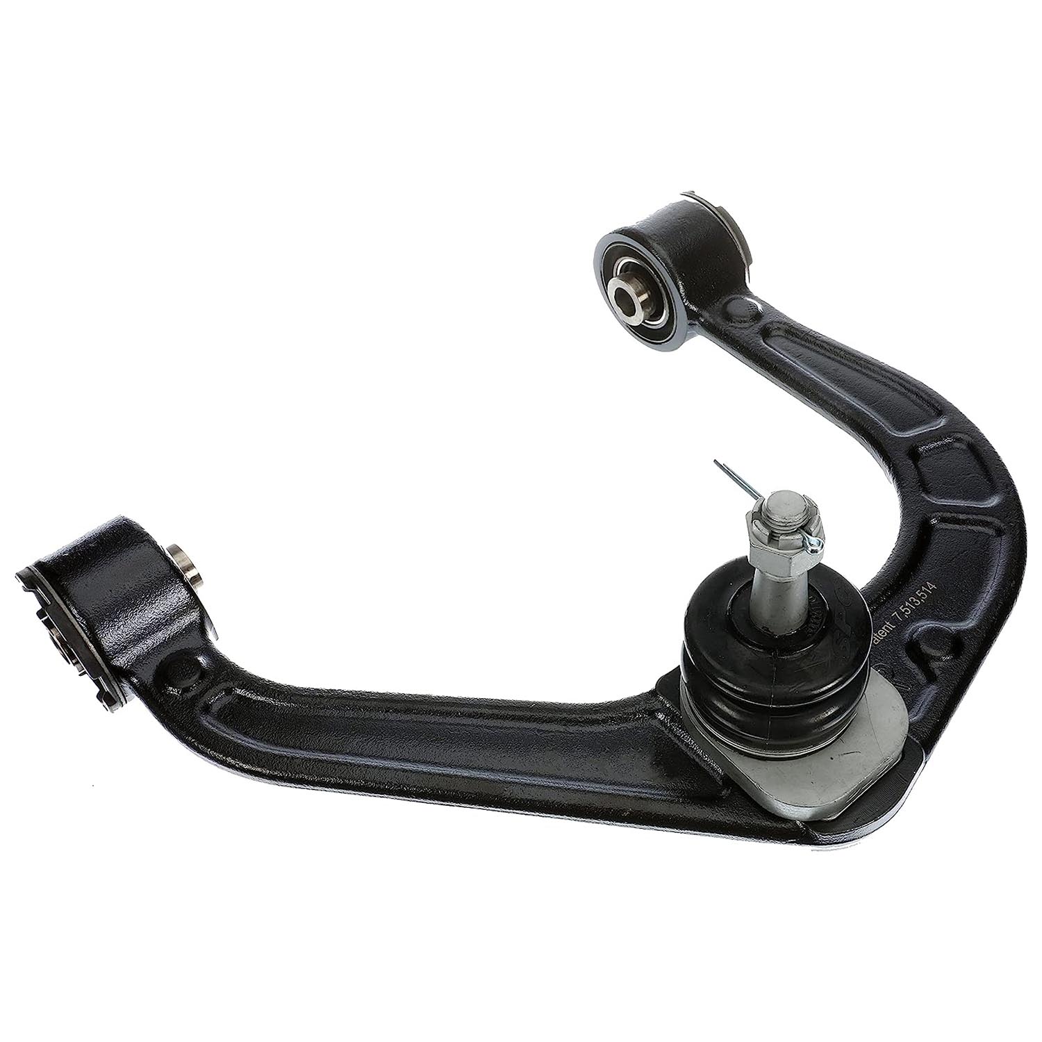 528-308 Front, Driver and Passenger Side, Upper Control Arm, OE Solutions Series - Adj Control Arm - Alignment Caster / Camber Control Arm - Adjustable Caster / Camber Control Arm - Alignment Caster / Camber Arm - This replacement caster camber control arm is adjustable to allow for proper wheel alignment, such as after collision repairs, and for vehicles with modified suspensions or aftermarket wheels. - Nissan 2021-05, Suzuki 2012-09 - Alignment Caster / Camber Control Arm - Dorman 528-308 Front Upper Alignment Caster/Camber Control Arm Compatible with Select Nissan/Suzuki Models