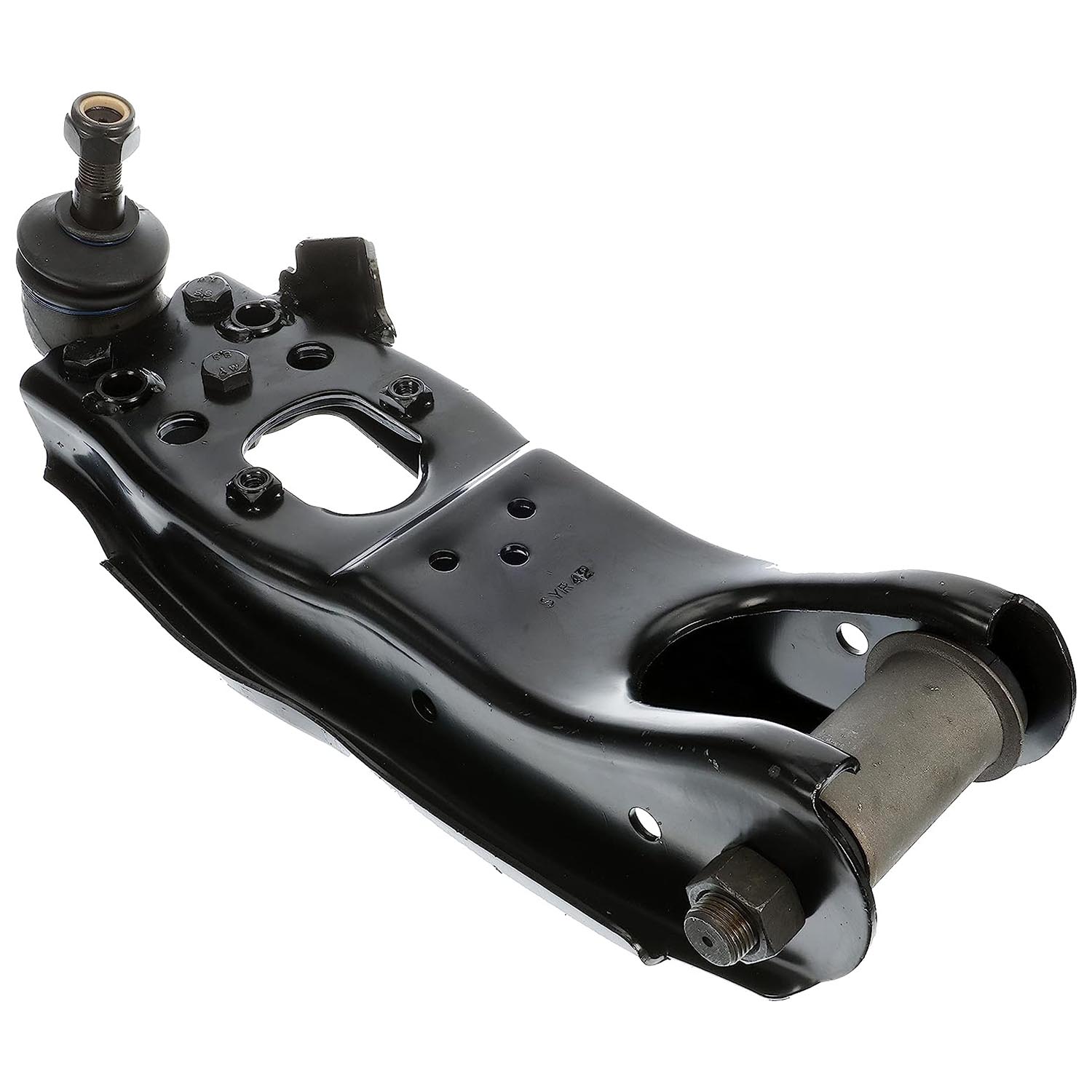 528-339 Front, Driver Side, Lower Control Arm, OE Solutions Series - Control Arm - Suspension Control Arm - A-Arm - L-Arm - This suspension control arm and ball joint assembly is a direct replacement for the original equipment on specific vehicle applications. An industry-leading evaluation process ensures a smooth ride, directional stability and predictable dynamics. - Toyota Hilux 2005-04, Toyota Pickup 1995-89 - Dorman 528-339 Front Driver Side Lower Suspension Control Arm and Ball Joint Assembly Compatible with Select Toyota Models - Suspension Control Arm