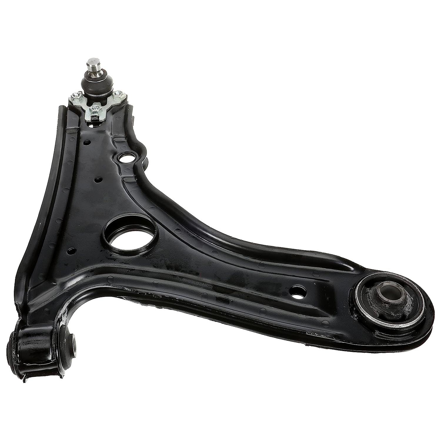 528-352 Front, Passenger Side, Lower Control Arm, OE Solutions Series - Control Arm - Suspension Control Arm - L-Arm - A-Arm - This suspension control arm and ball joint assembly is a direct replacement for the original equipment on specific vehicle applications. An industry-leading evaluation process ensures a smooth ride, directional stability and predictable dynamics. - Seat 2002-01, Volkswagen 2009-95, Volkswagen 1992-88 - Suspension Control Arm