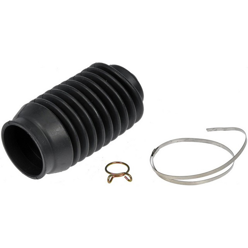 531-795 Steering Rack Boot, Sold Individually, OE Solutions Series - Rack And Pinion Bellows Kit - Rack Pinion Boot - Rack And Pinion Bellows Kit - Steering Rack Bellows Kit - This rack and pinion bellows kit is precision-engineered and rigorously tested to provide reliable replacement components for the original part on specific vehicles. - Chevrolet 2002-98, Geo 1997-93, Lexus 1991-90, Toyota 1999-86, Toyota 1984-83