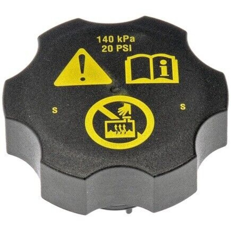 54218CD Help Series Coolant Reservoir Cap - Direct Fit, Sold individually - Coolant Reservoir Cap - Dorman 54218CD Coolant Reservoir Cap Compatible with Select Models - Dorman Radiator Cap 54218CD - Engine Coolant Reservoir Cap: Twist, Plastic, 1 Pack