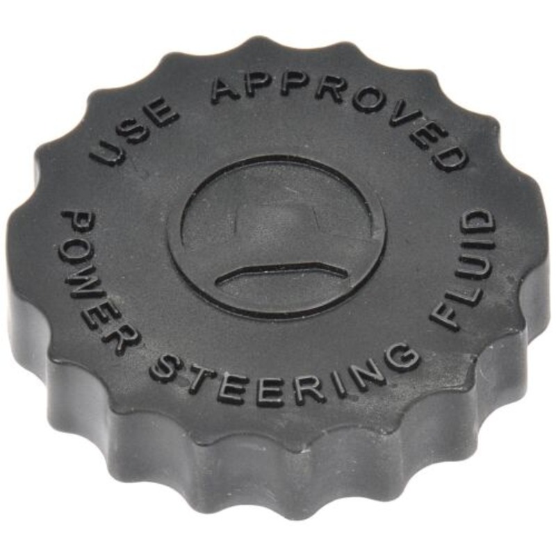 54301 Help Series Power Steering Reservoir Cap - Black, Plastic, Sold individually - Dorman 54301 Power Steering Reservoir Cap Compatible with Select Models - Dorman Power Steering Reservoir Cap 54301 - Power Steering Reservoir Cap